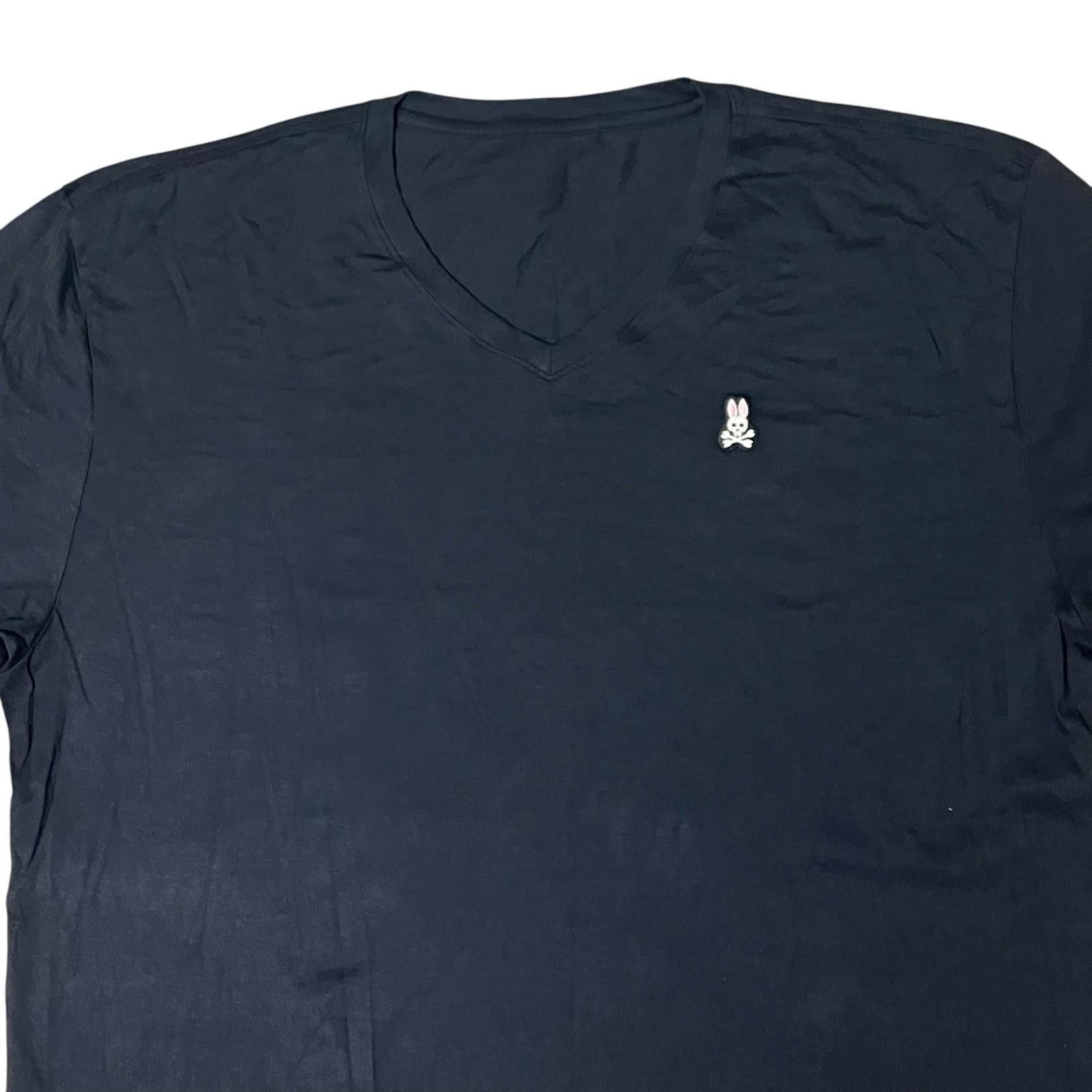 Psycho Bunny Psycho Bunny T-Shirt Mens XL Navy Blue Golf Logo V-Neck Size US XL / EU 56 / 4 - 1 Thumbnail