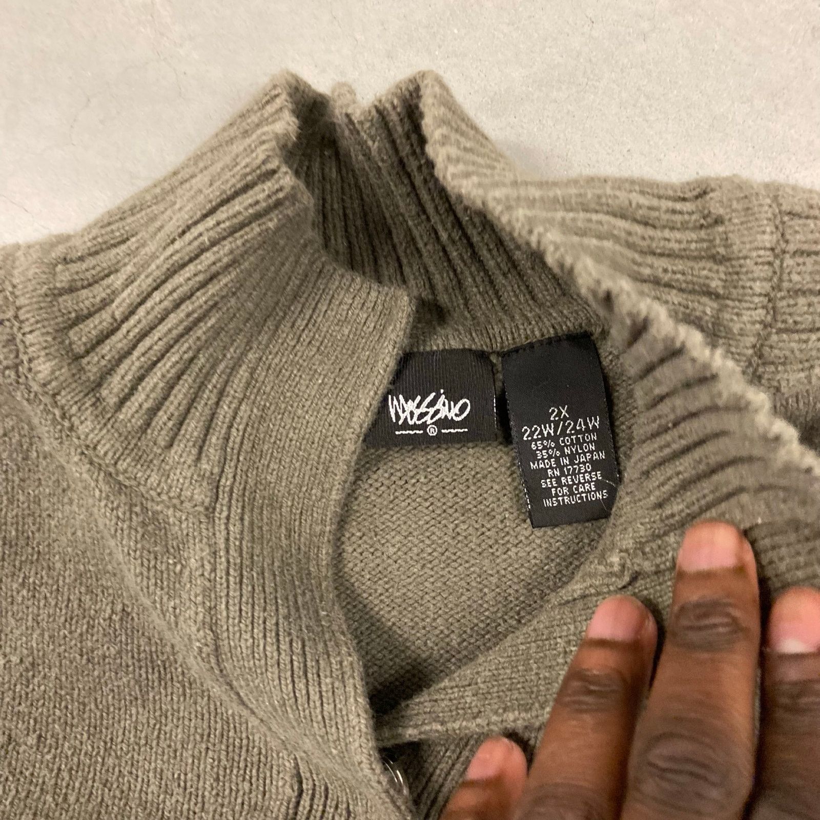 Mossimo × Vintage vintage y2k mossimo quarter button sweater Size US M / EU 48-50 / 2 - 4 Thumbnail