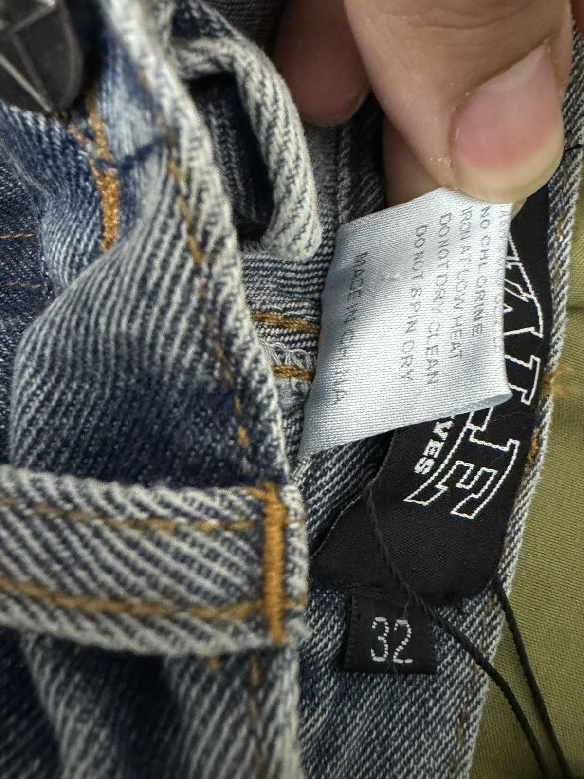 Vale Vale STONE WASH BLUE INSIGNIA DENIM Size US 32 / EU 48 - 8 Thumbnail