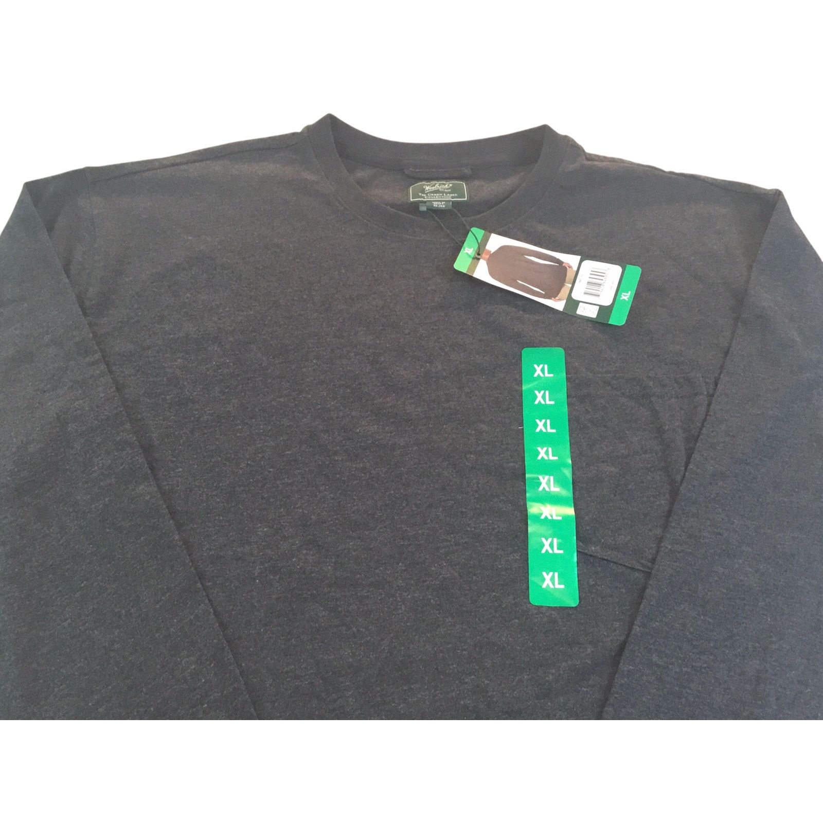 Woolrich Woolen Mills Woolrich Pocket T-Shirt Long Sleeve New Charcoal Gray XL NWT Size US XL / EU 56 / 4 - 3 Thumbnail