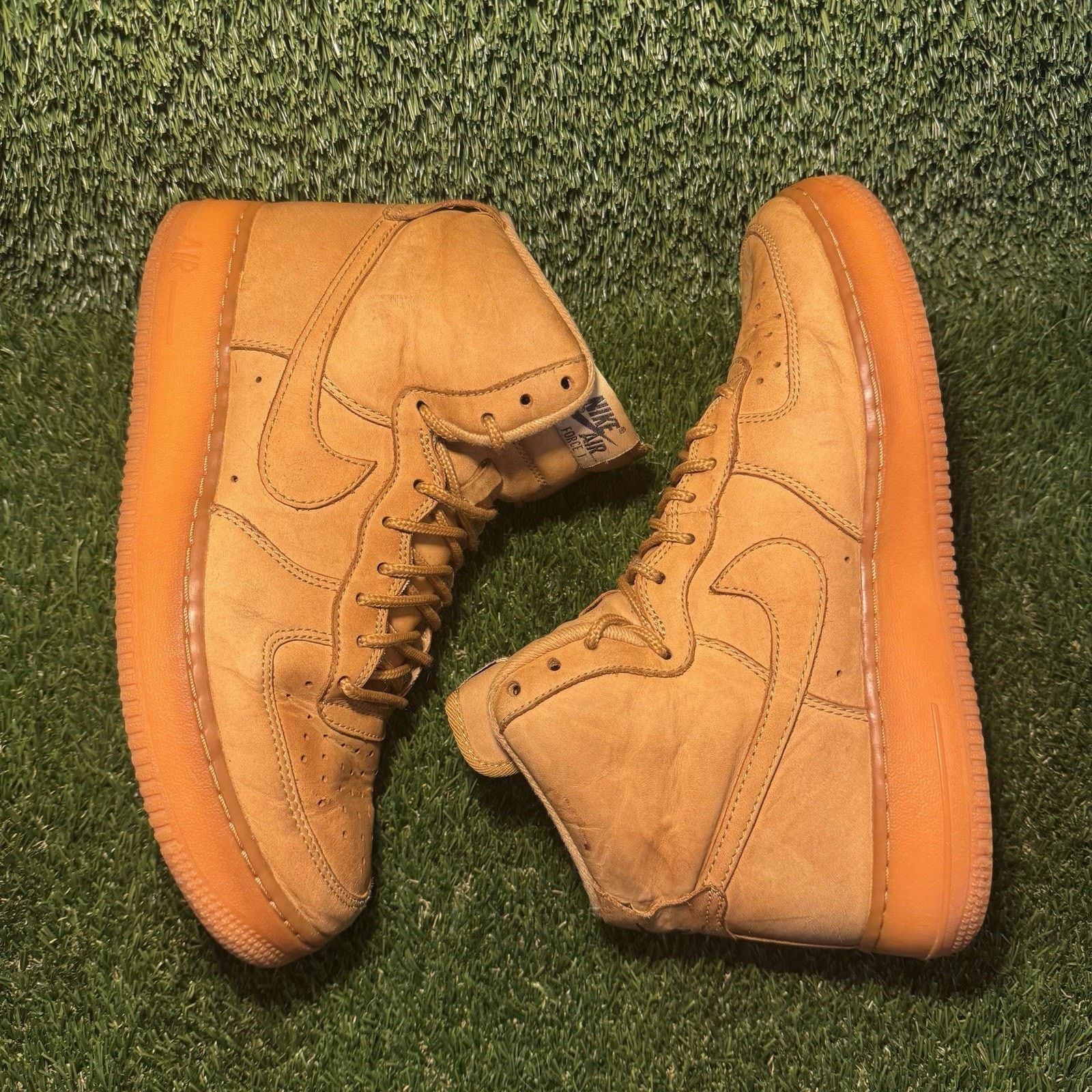 Nike Size 9.5 - Nike Air Force 1 Mid Flax Women’s Size US 9.5 / IT 39.5 - 4 Thumbnail