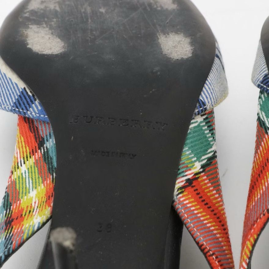 Burberry Burberry Plaid Kitten Heels Size US 8 / IT 38 - 5 Thumbnail