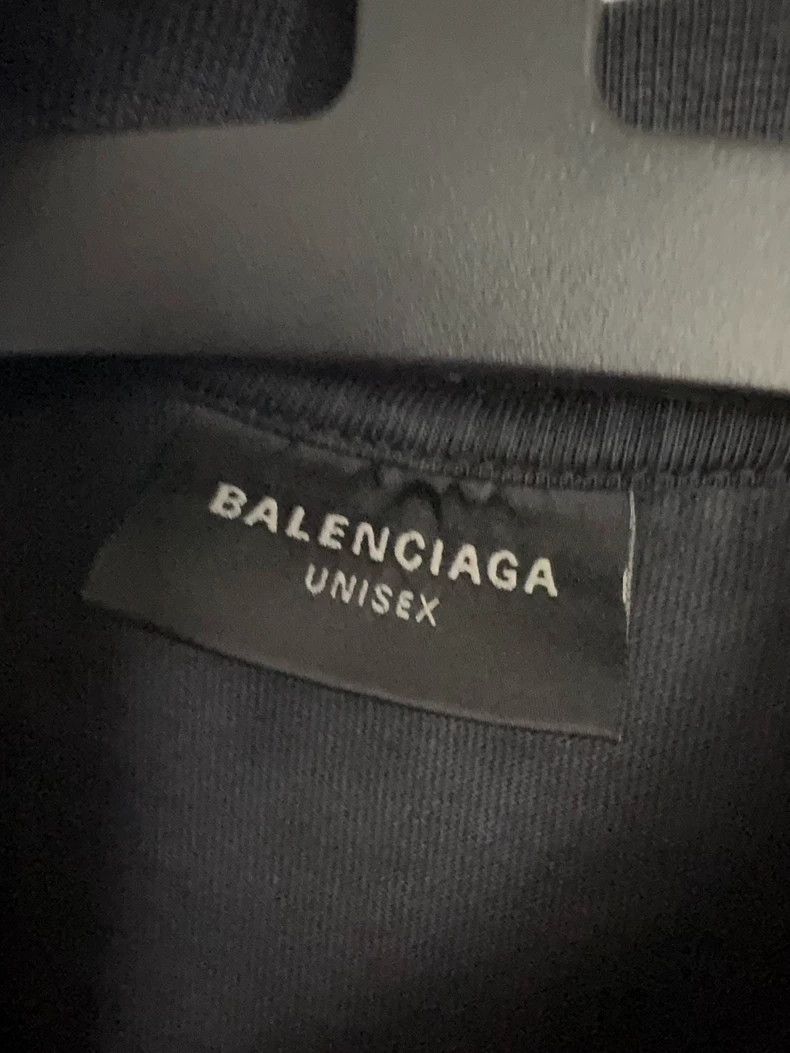 Balenciaga Balenciaga Paris letter architectural printing round neck Size US XXS / EU 40 - 3 Thumbnail