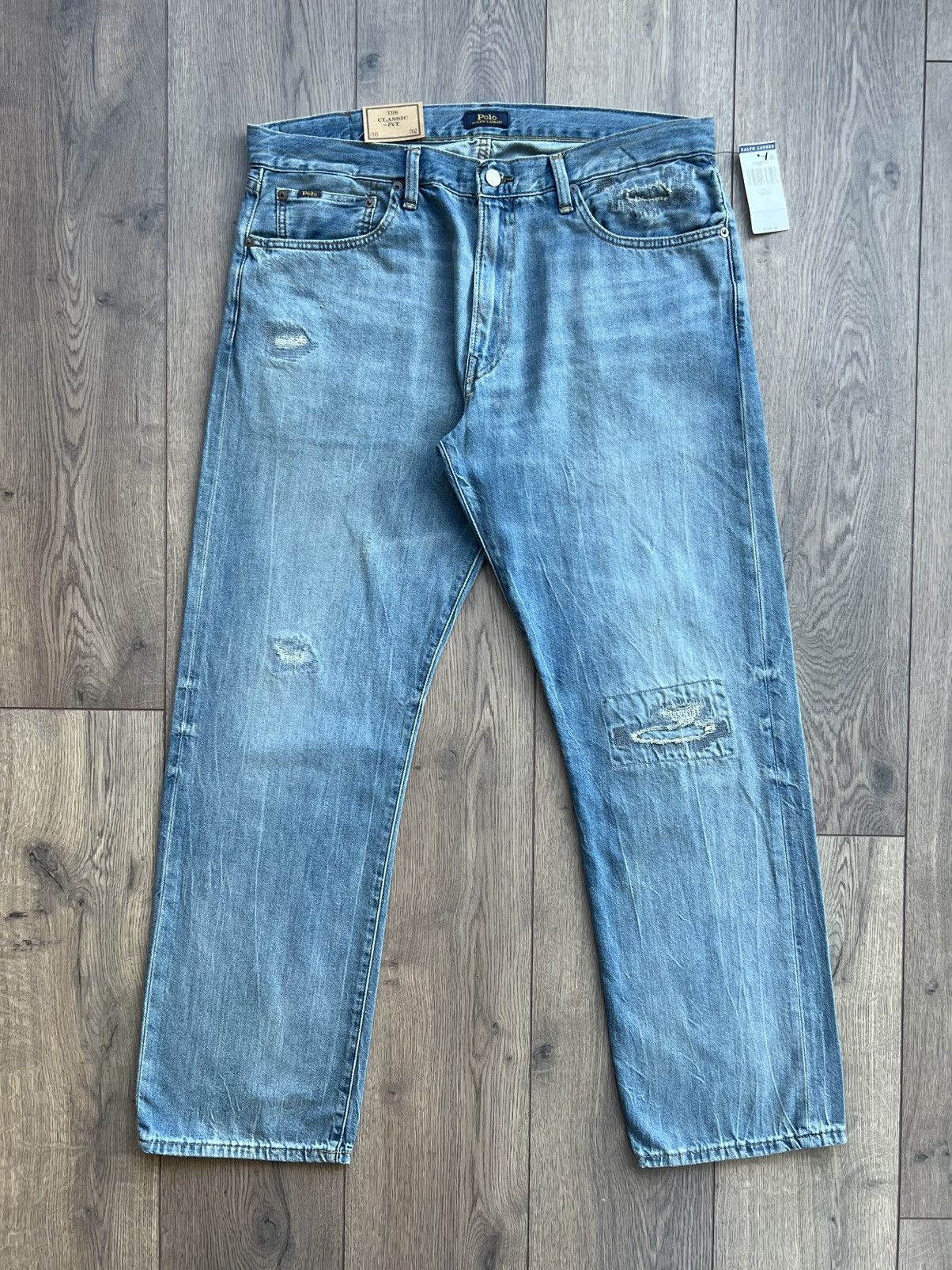 Polo Ralph Lauren Polo Ralph Lauren Classic Fit Denim Jeans 36x32 Size US 36 / EU 52 - 1 Thumbnail