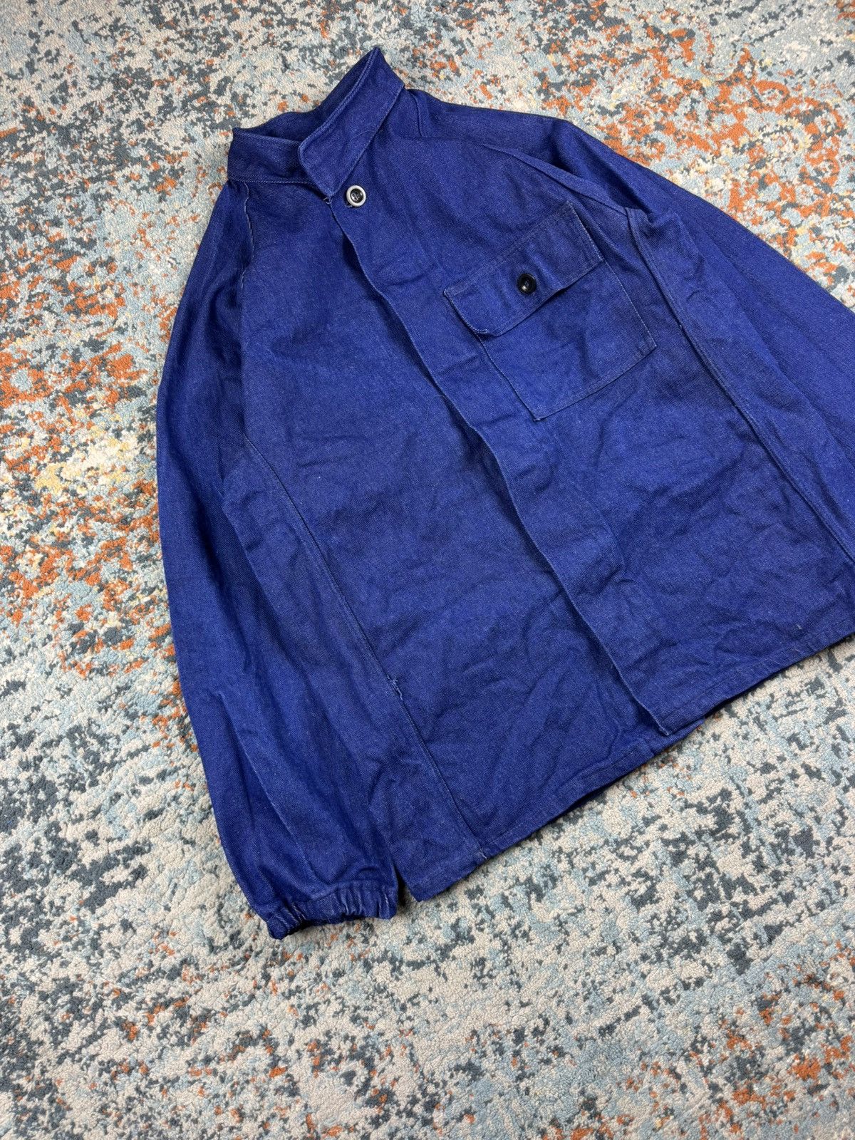 Japanese Brand × Vintage Vintage 60s workwear denim chore jacket Johji Yamamoto style Size US M / EU 48-50 / 2 - 3 Thumbnail