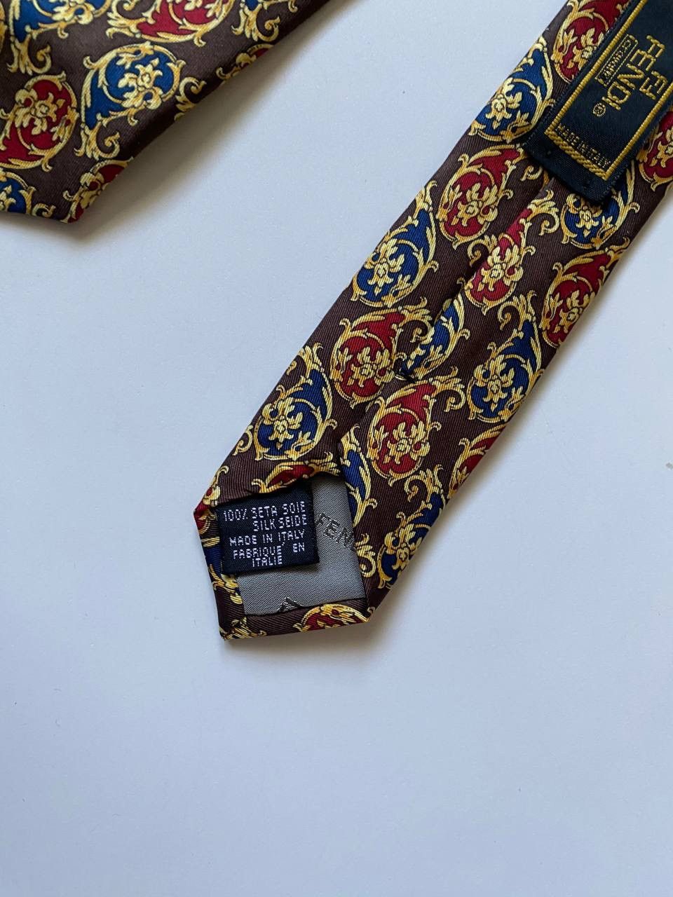Fendi Vintage FENDI Silk Ties 100% 90’s Size ONE SIZE - 3 Thumbnail