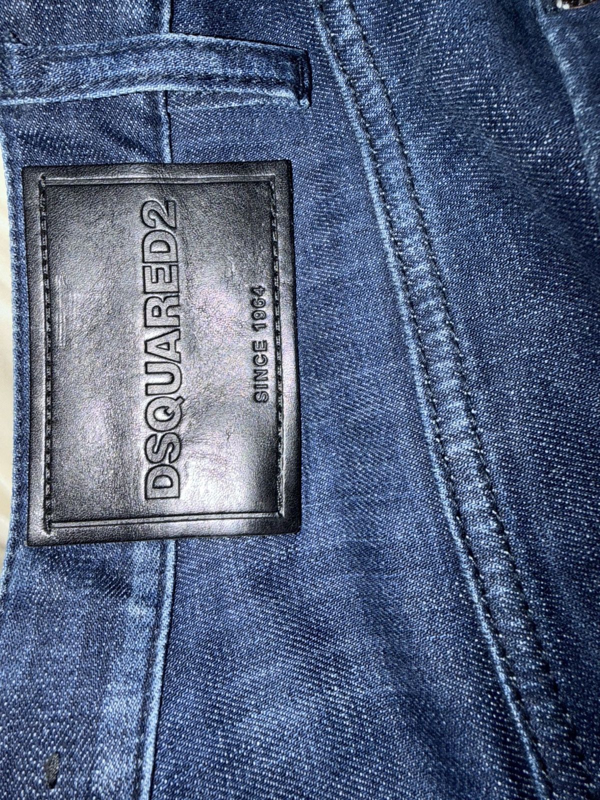 Dsquared2 New Deer Patchwork Wash Roadie Jeans DSQUARED2 Size US 32 / EU 48 - 7 Thumbnail