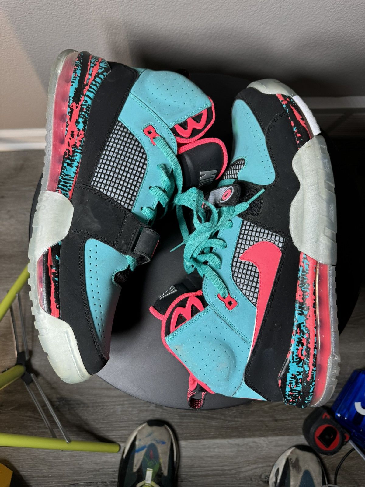 Nike × Vintage AIR MAX BO JAX PRM 'HYPER JADE' size 14 Size US 14 / EU 47 - 4 Thumbnail