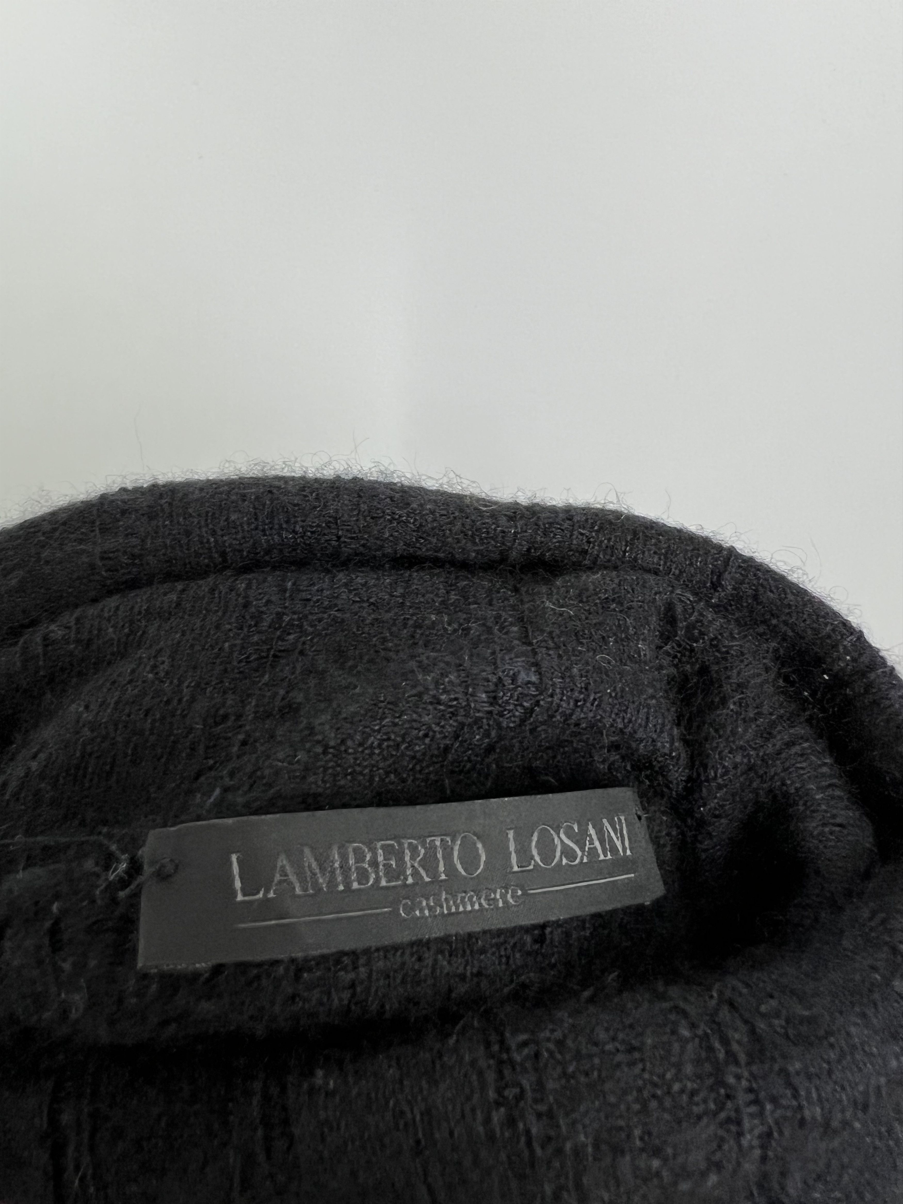 Vintage VTG Lamberto Losani Cashmere Silk Turtleneck Sweater Size S Size S / US 4 / IT 40 - 8 Thumbnail