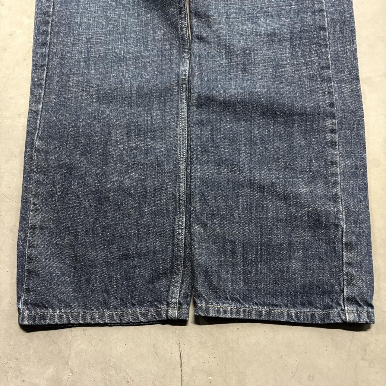 Levi's × Vintage Crazy Vintage Y2K/2000s Levis Grunge Dark Wash Denim Jeans! Size US 36 / EU 52 - 5 Thumbnail