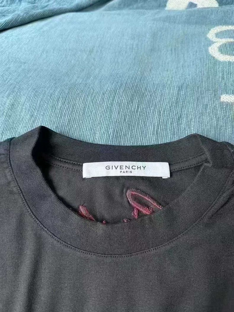 Givenchy Givenchy Lion back embroidery logo short sleeve Size US XXS / EU 40 - 3 Thumbnail