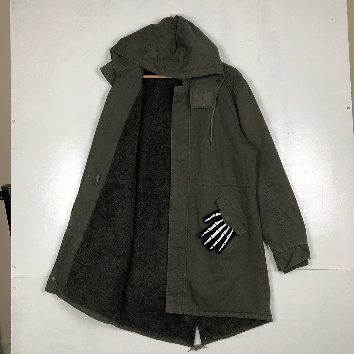 Vintage 🔥Vintage Parka Jacket In The Attic Military Design Size US L / EU 52-54 / 3 - 9 Thumbnail