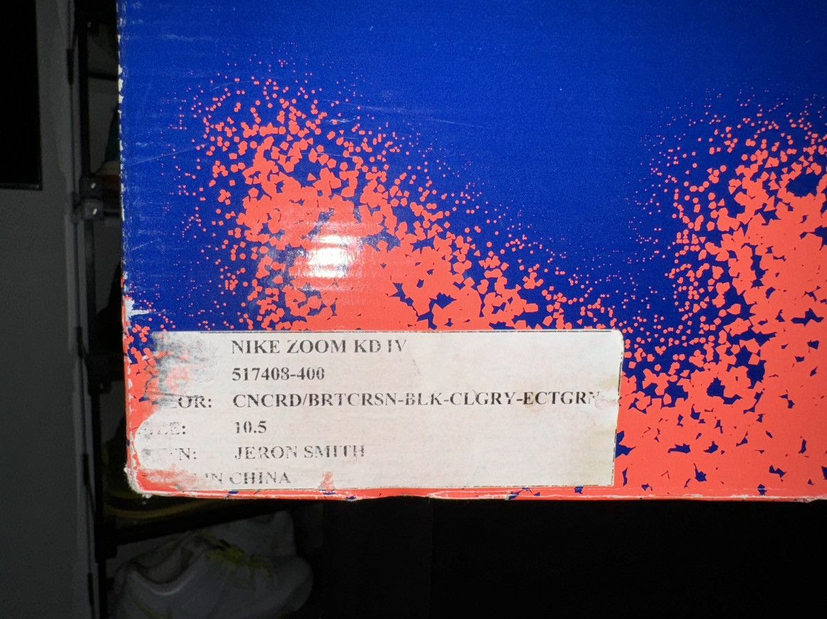 Nike 2011 Nike Zoom KD IV 4 Nerf PROMO SAMPLE Size 10.5 DS Size US 10.5 / EU 43-44 - 7 Thumbnail