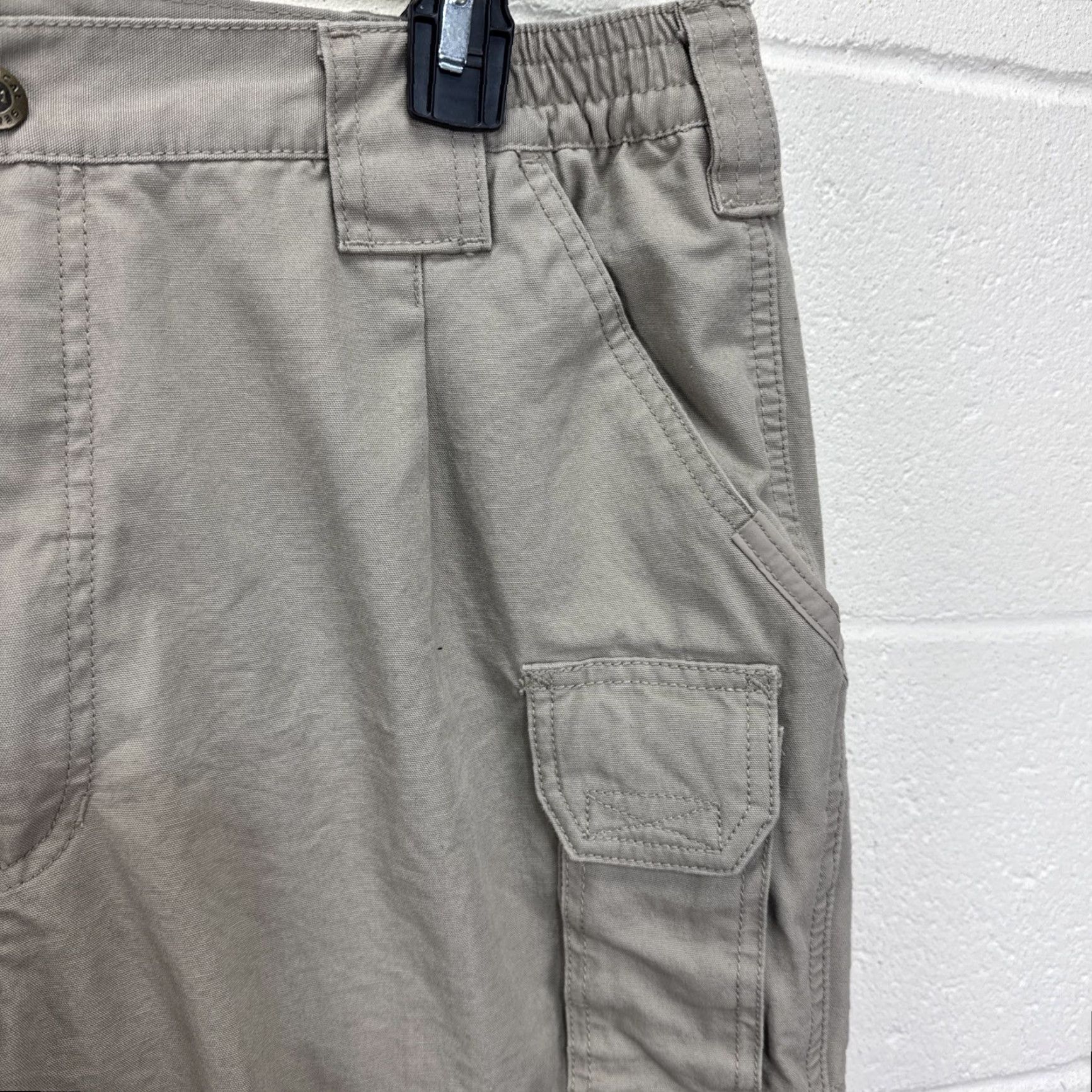 Vintage 5.11 Tactical Series Pants Mens 36x30 Beige Cargo Ripstop Workwear 74251 Size US 36 / EU 52 - 3 Thumbnail