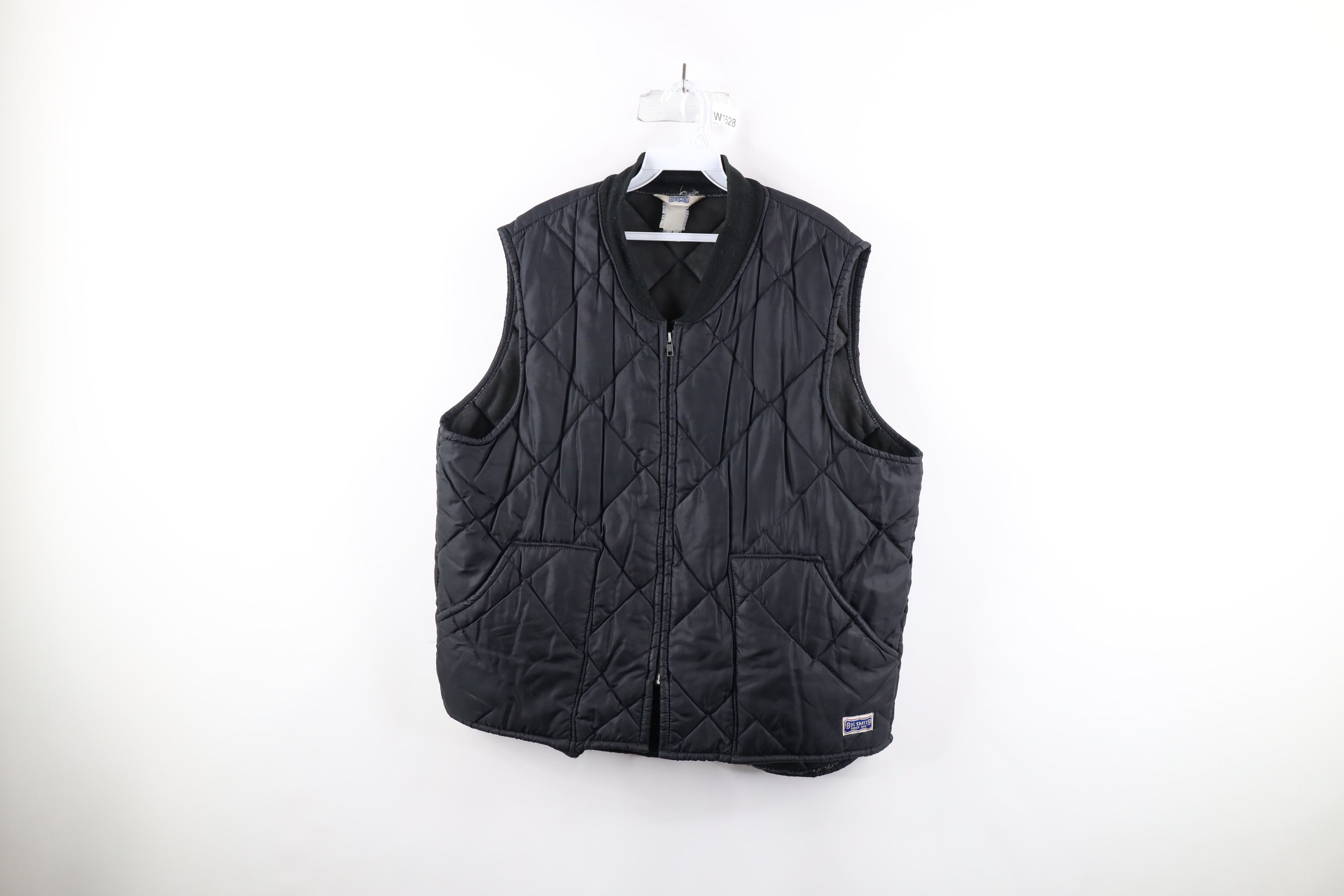 Vintage Vintage 90s Streetwear Work Mechanic Puffer Vest Jacket Size US XL / EU 56 / 4 - 1 Thumbnail