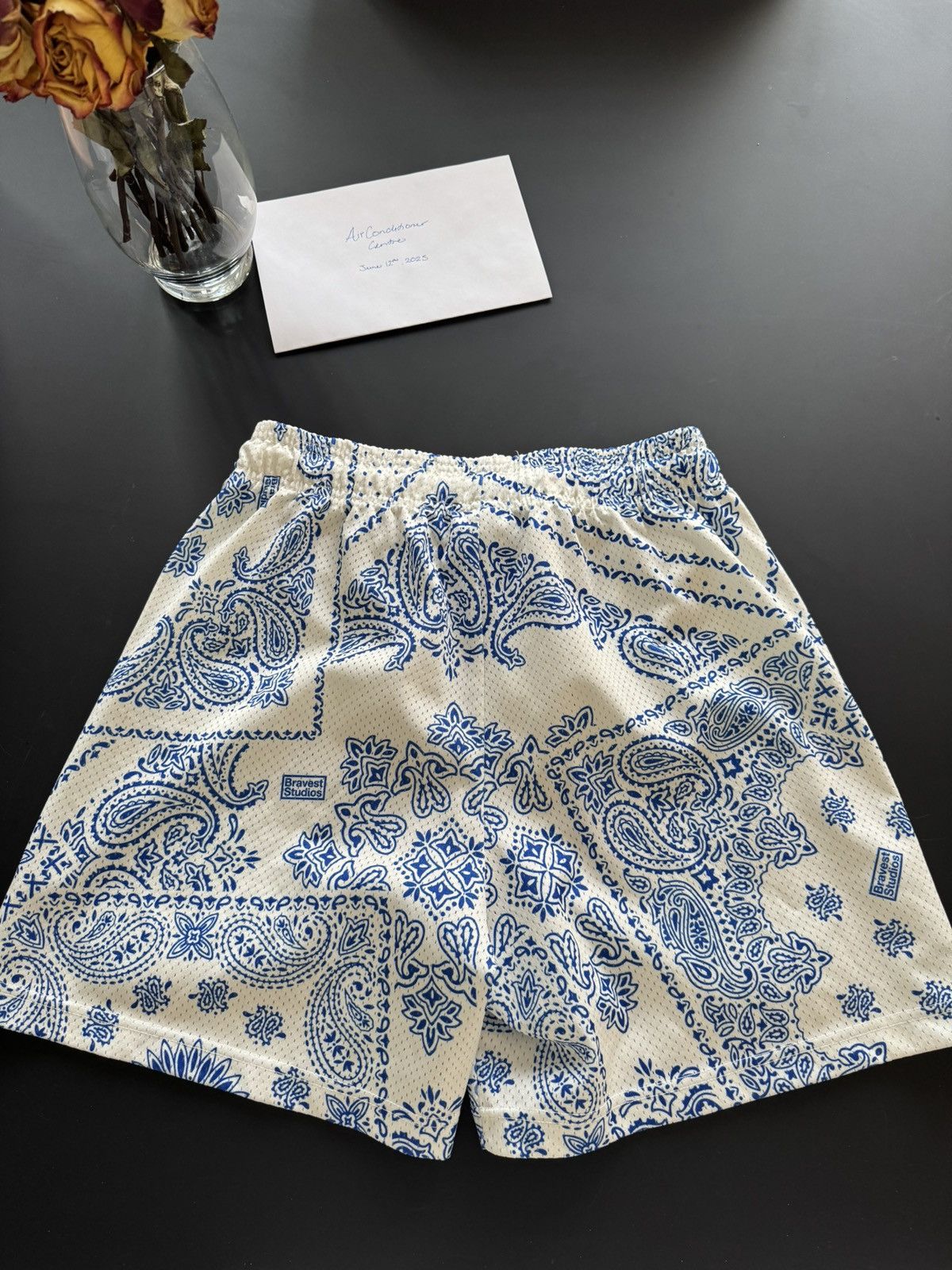 Bravest Studios Bravest Studios Porcelain Shorts ~ Blue Size US 30 / EU 46 - 2 Thumbnail