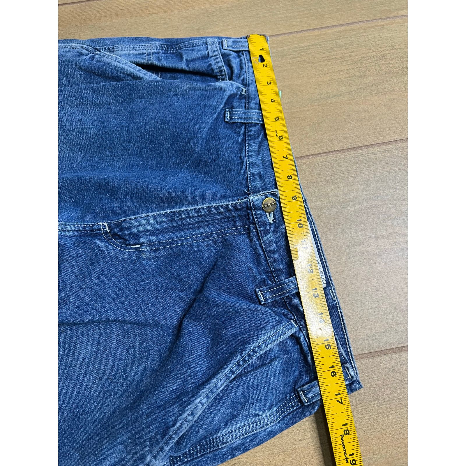 Carhartt Carhartt Double Knee Dungaree Fit Jeans 34x36 Workwear Denim Size US 34 / EU 50 - 6 Thumbnail