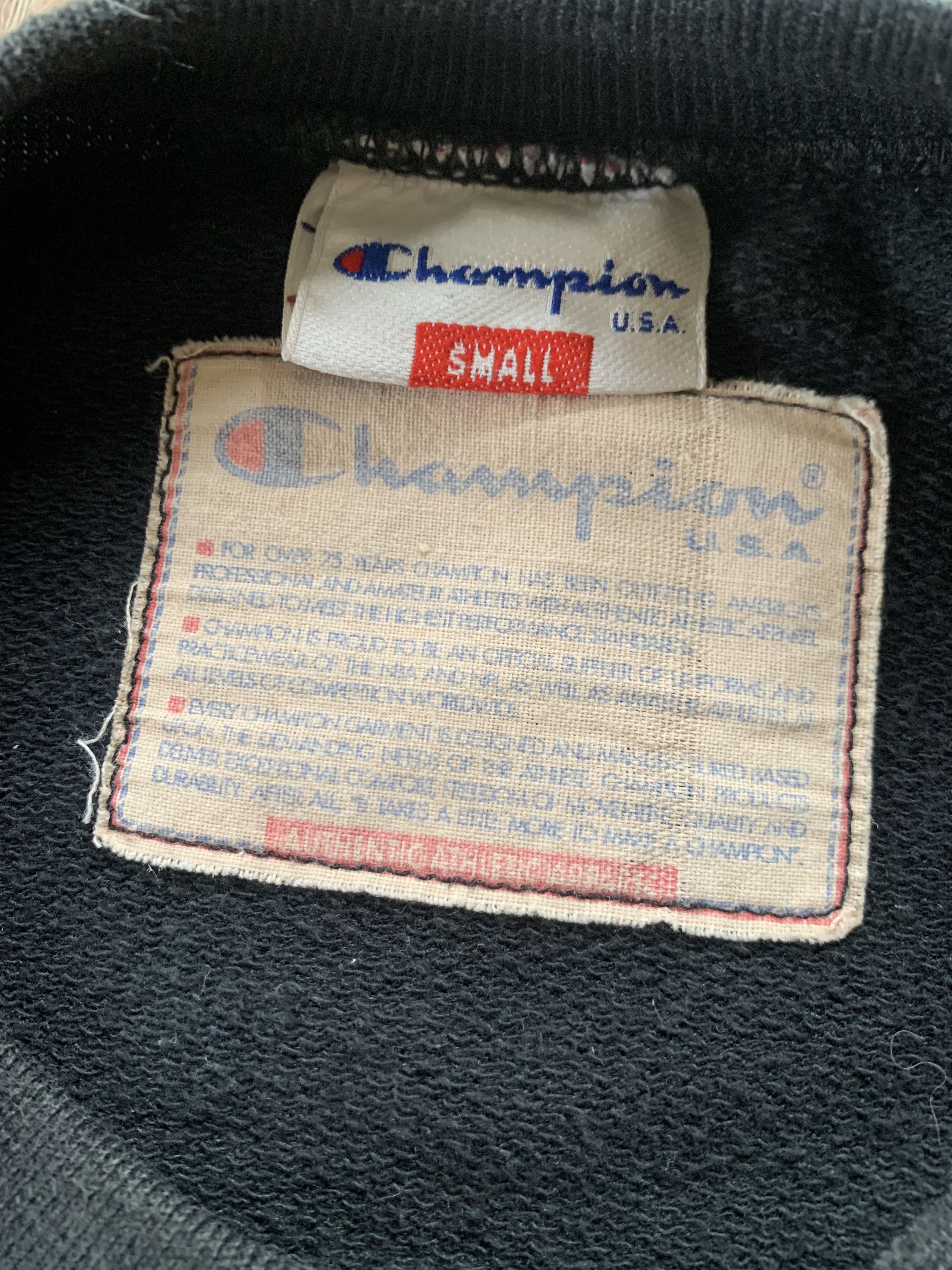 Champion Champion Vintage Big Logo Cotton Sweatshirt Size US S / EU 44-46 / 1 - 6 Thumbnail
