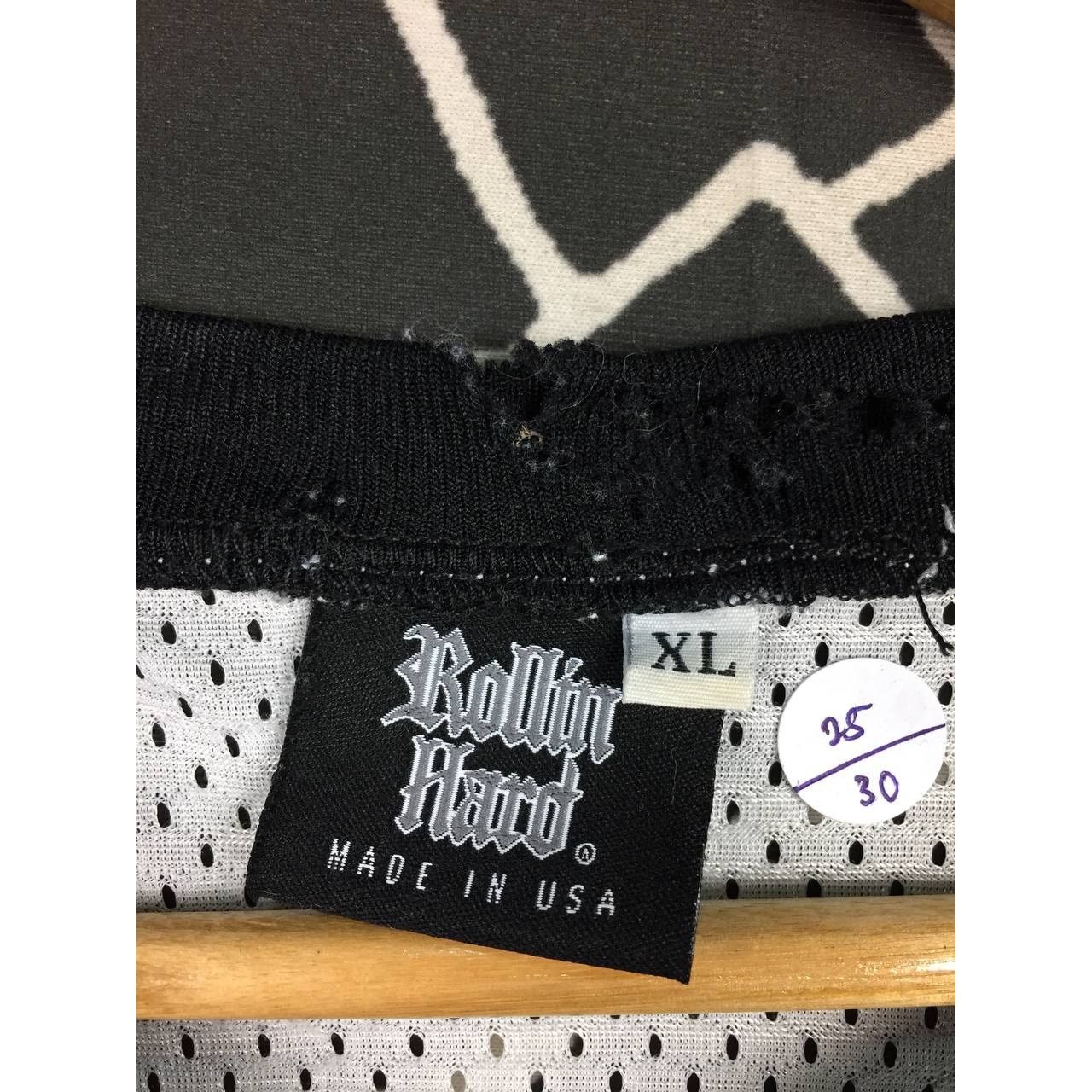 Vintage Vtg Distressed Rollin Hard Lowrider Street Style Mesh Jersey Size US XL / EU 56 / 4 - 15 Thumbnail
