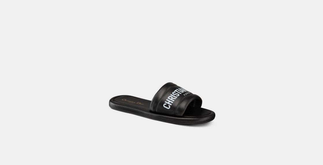Dior o1w1db10924 Every-D Slides in Black Size US 7 / IT 37 - 2 Thumbnail