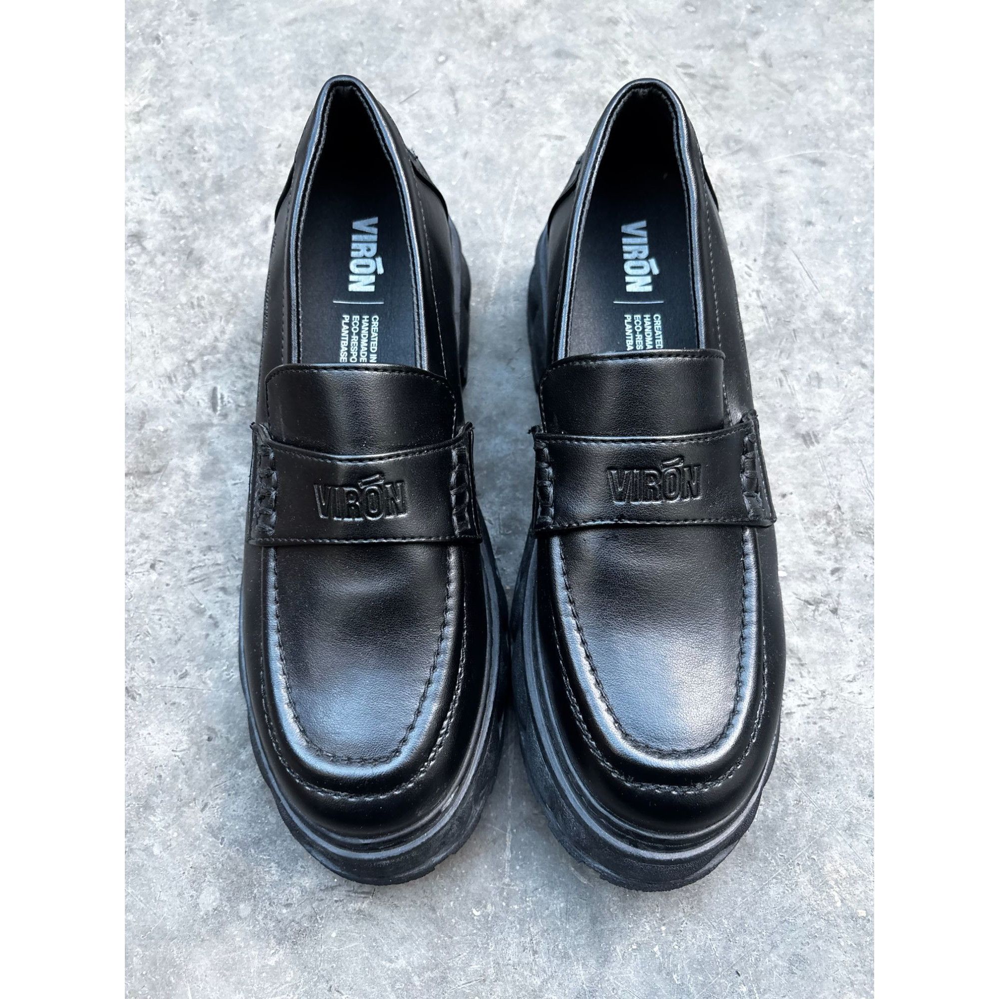 VIRON Viron Black Sustainable Loafers Size 40 Eco-Responsible Plan Size US 7 / EU 40 - 2 Thumbnail