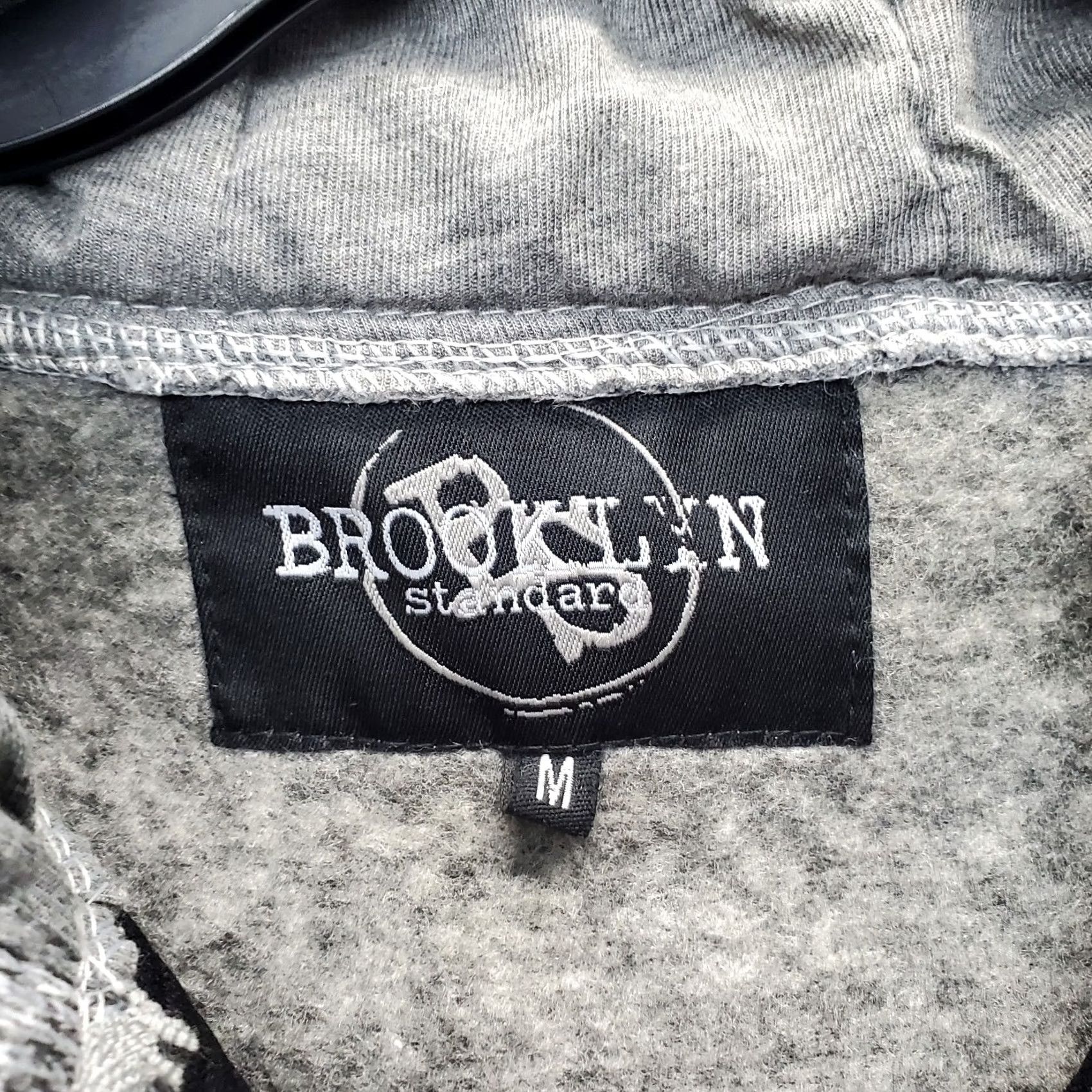 Vintage Brooklyn Standard Jacket Mens Medium Multi Fleece Lined Hooded Drawstring Zip Up Size US M / EU 48-50 / 2 - 5 Thumbnail