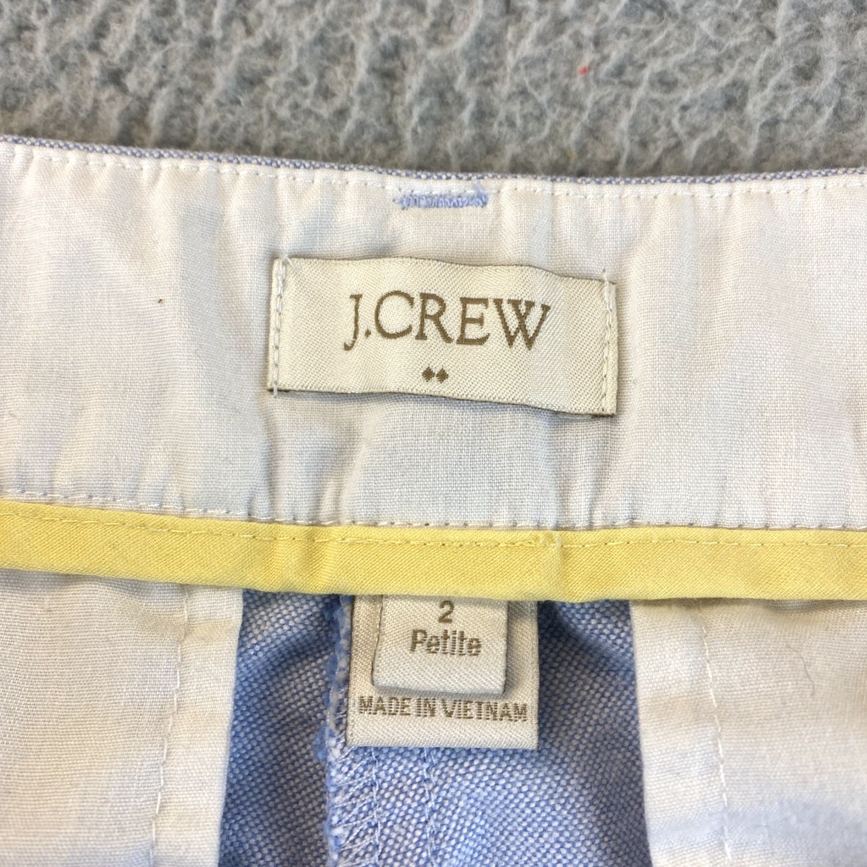 J.Crew J.CREW Skimmer Cropped Pants Woman Size 2 Blue Slim Crop Regular Pants Women's Clothing Size 26" / US 2 / IT 38 - 5 Thumbnail