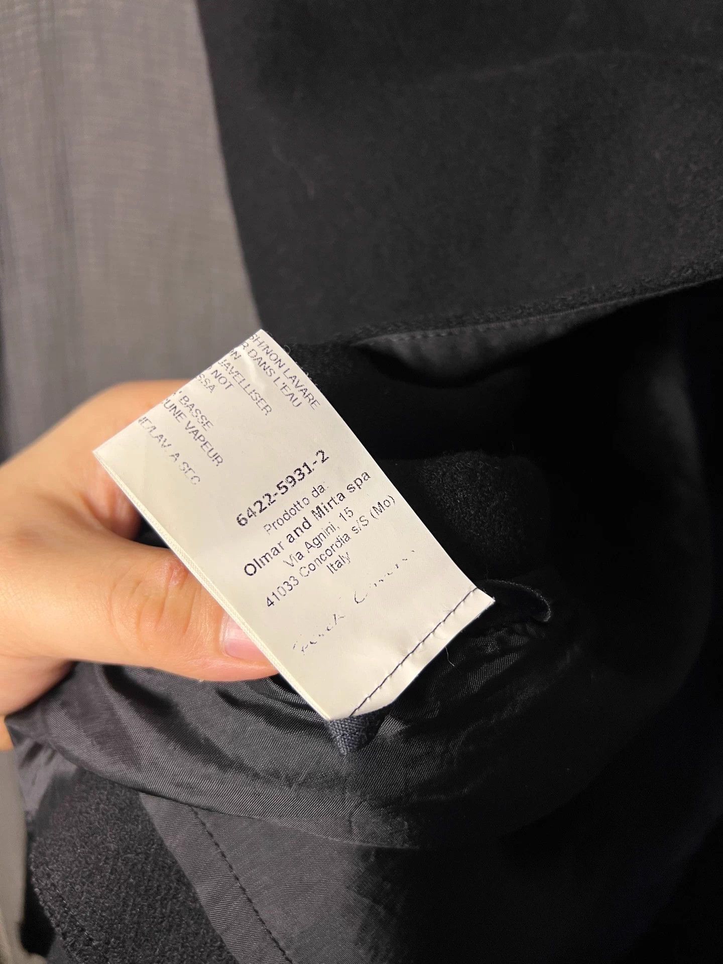 Rick Owens Rick Owens 15FW Runway Geo Sequin Sleeveless Wool Cape Size M / US 6-8 / IT 42-44 - 8 Thumbnail