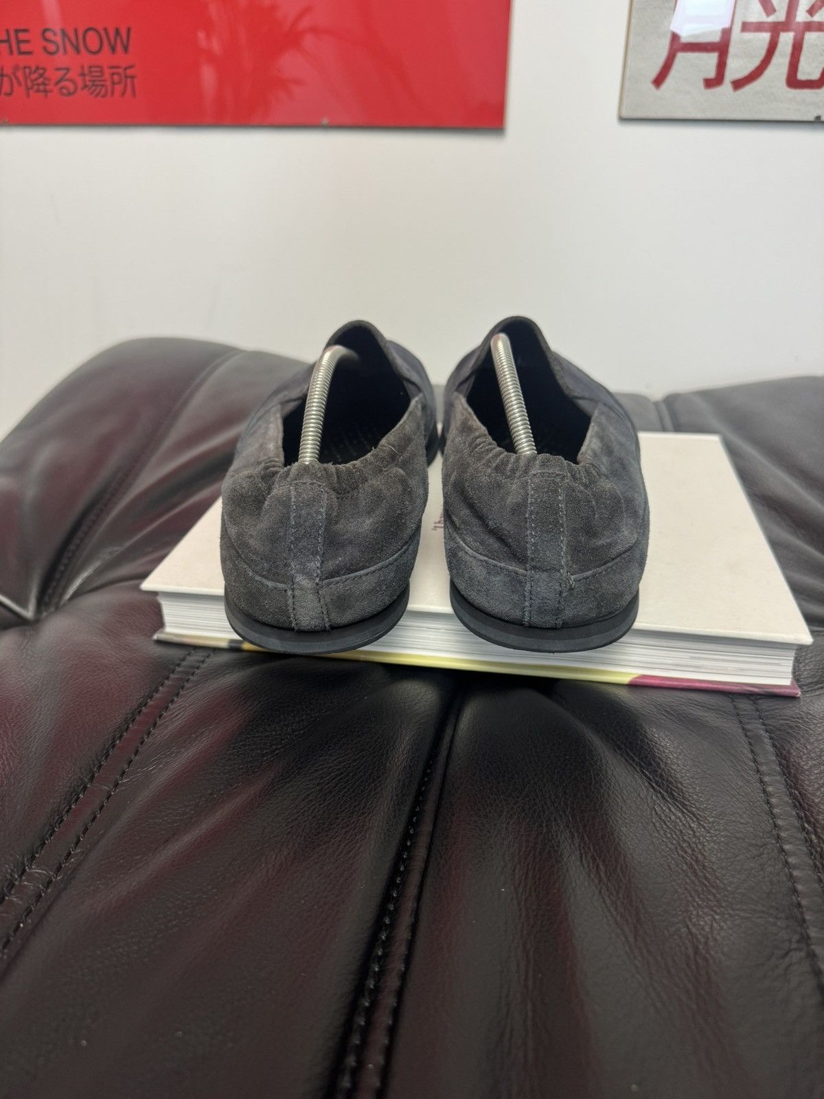 Prada Prada Slip Ons Designer Loafers Suede Gray Rare Vintage Size US 7.5 / EU 40-41 - 4 Thumbnail