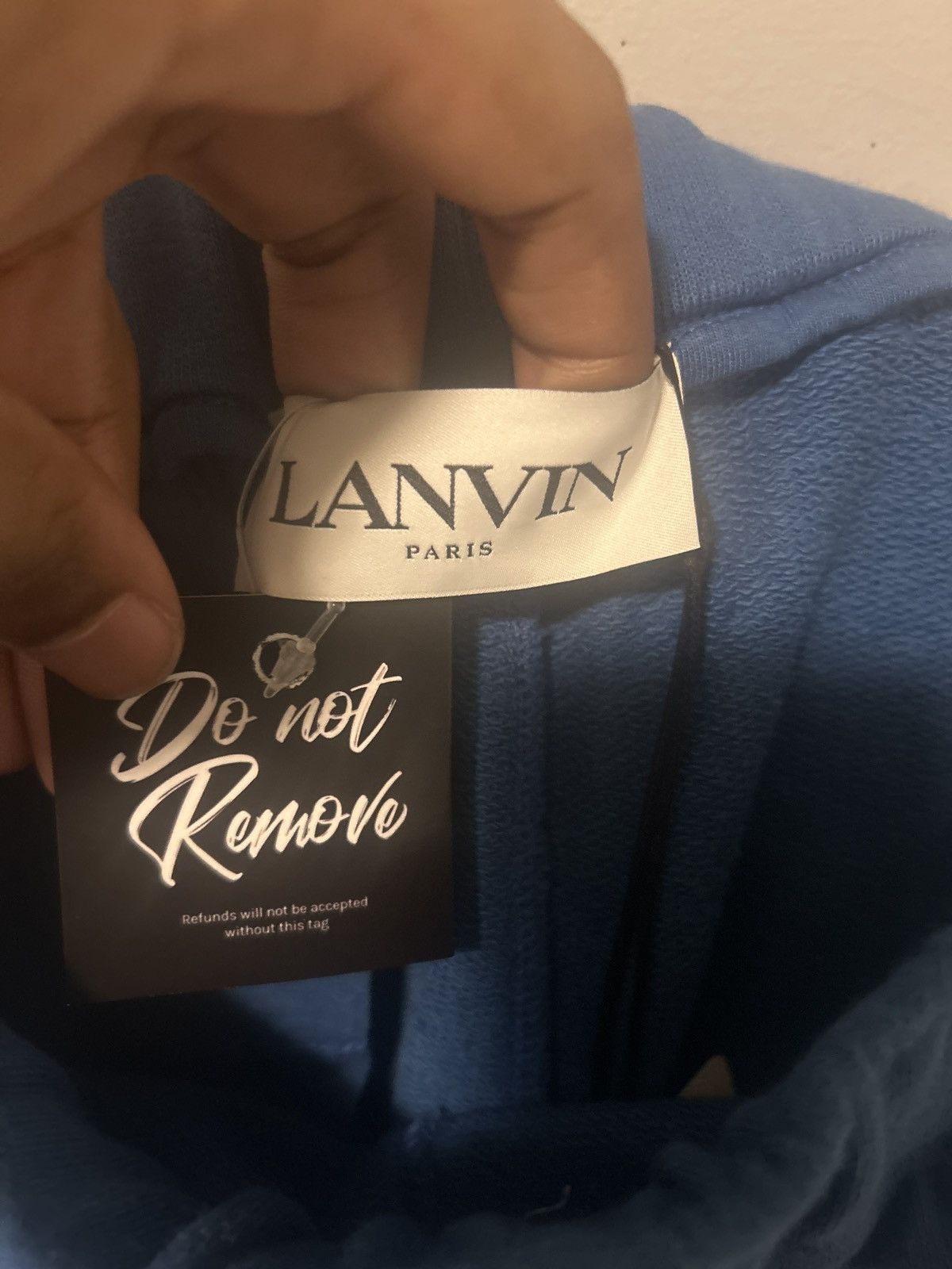 Lanvin Blue Lanvin sweatpants Size US 34 / EU 50 - 4 Thumbnail