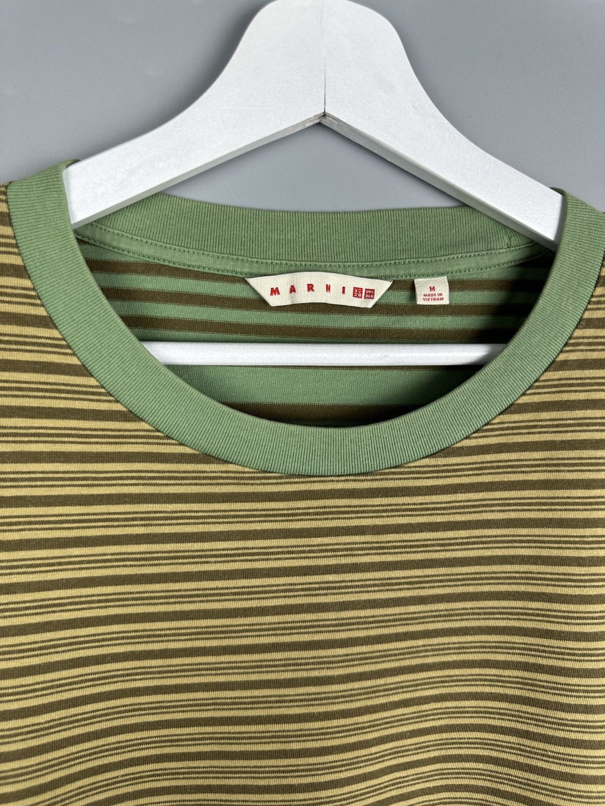 Marni Marni Stripe T Shirt Tee Old Money Luxury Logo Polo Size US M / EU 48-50 / 2 - 5 Thumbnail
