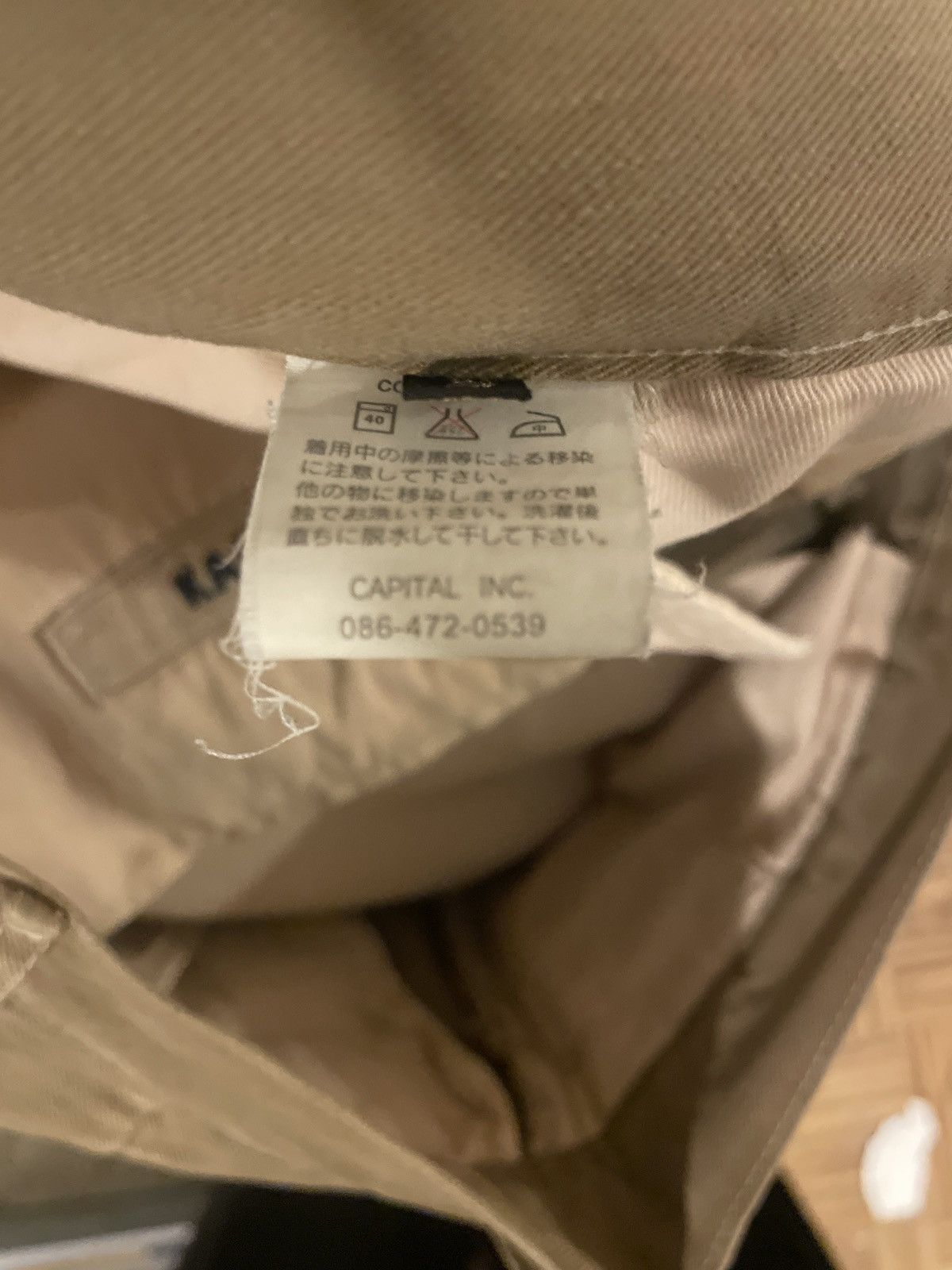 Kapital KAPITAL by KIRO HIRATA BORO CHINO TROUSERS PANTS 2 size Size US 30 / EU 46 - 9 Thumbnail