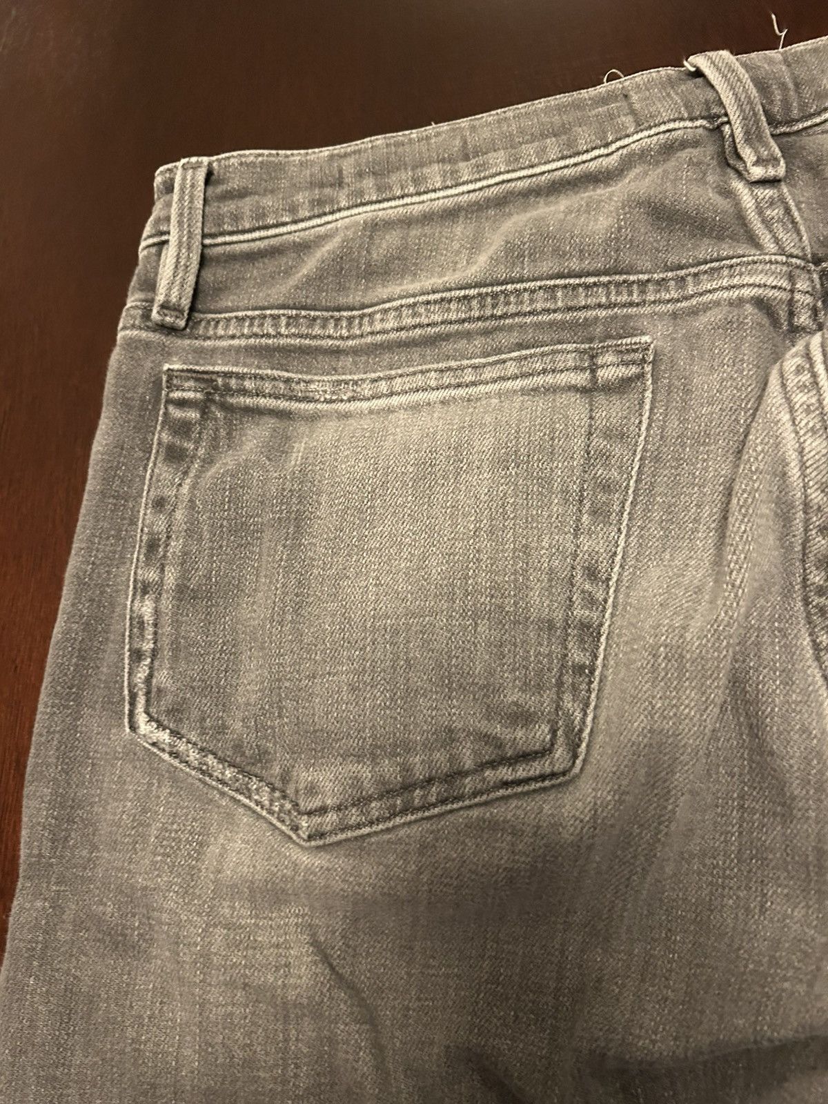 Frame Frame Grey Washed Denim Size US 32 / EU 48 - 7 Thumbnail