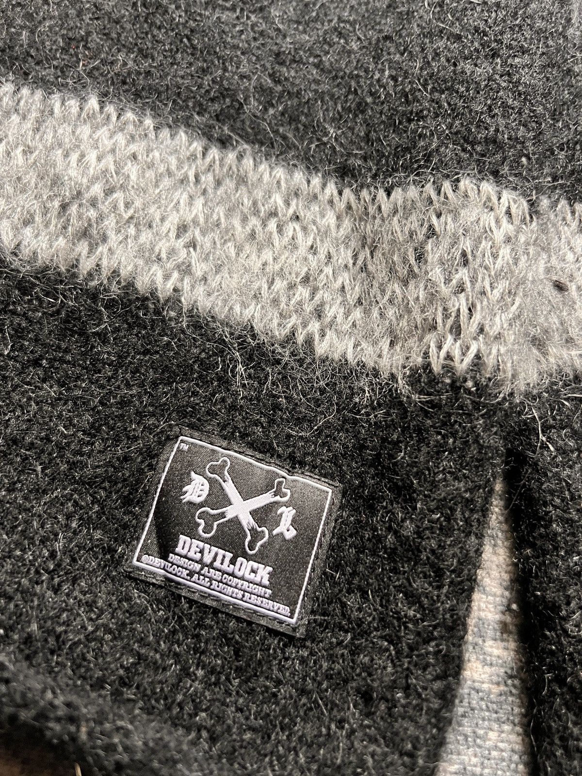 Devilock Devilock Made in Japan Stripe Mohair Sweater Size US XL / EU 56 / 4 - 9 Thumbnail