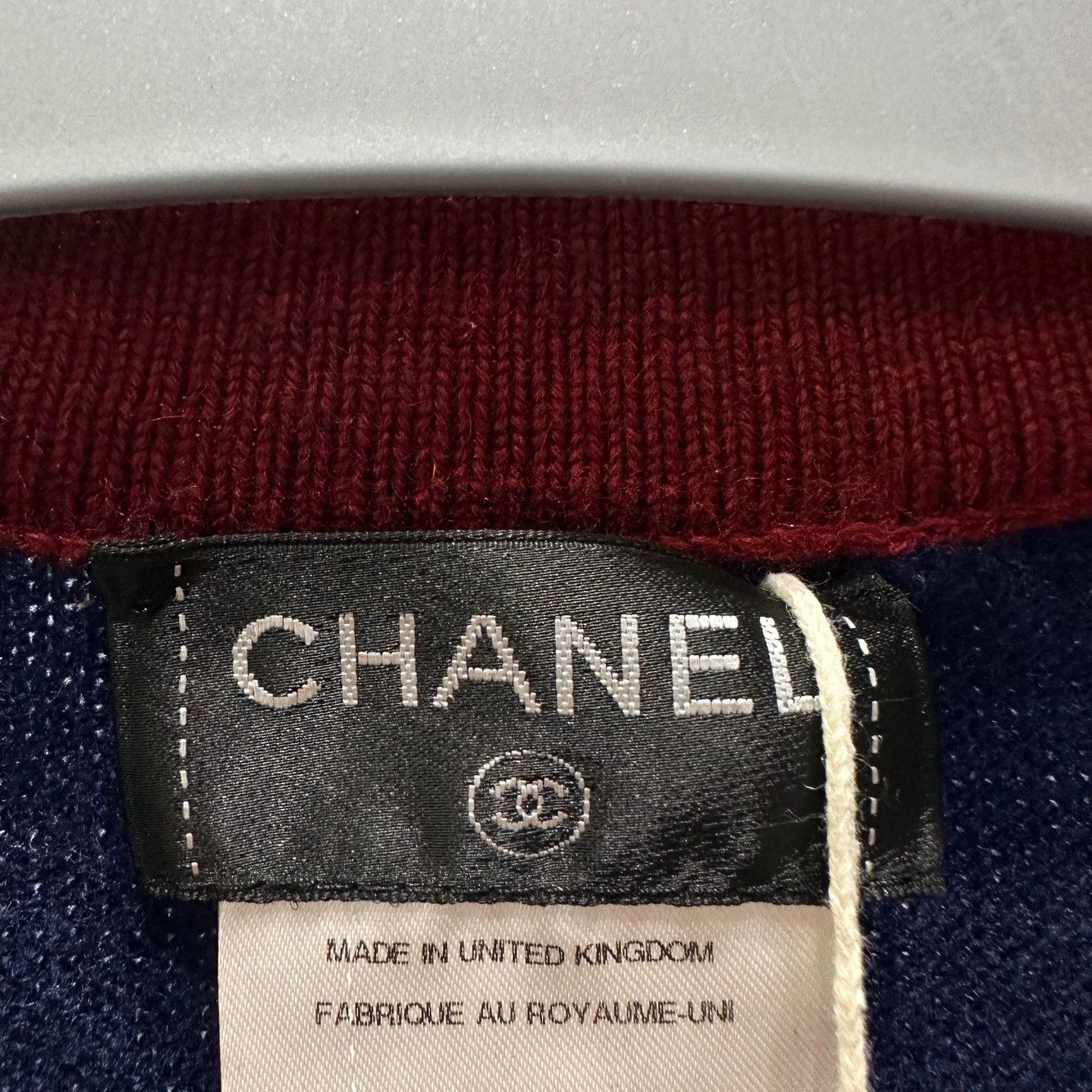 Chanel Chanel color blocked cashmere knit cardigan size 36 Size XS / US 0-2 / IT 36-38 - 3 Thumbnail