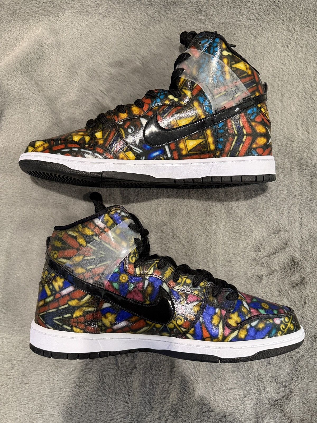 CNCPTS × Nike SB Dunk High Stained Glass SPECIAL BOX OG ALL Size 13M Size US 13 / EU 46 - 3 Thumbnail
