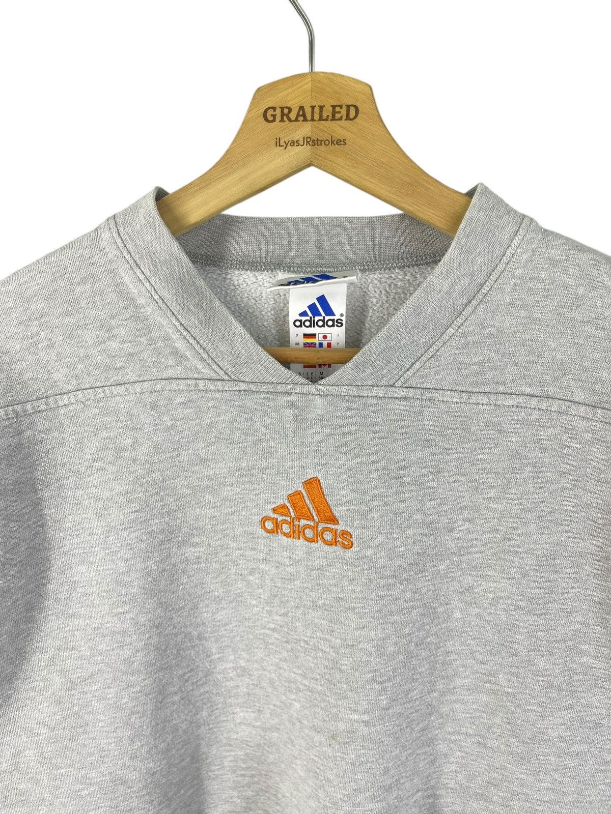 Adidas 1 set Vintage 90's Adidas Sweatshirt + Sweatpant Size US M / EU 48-50 / 2 - 5 Thumbnail