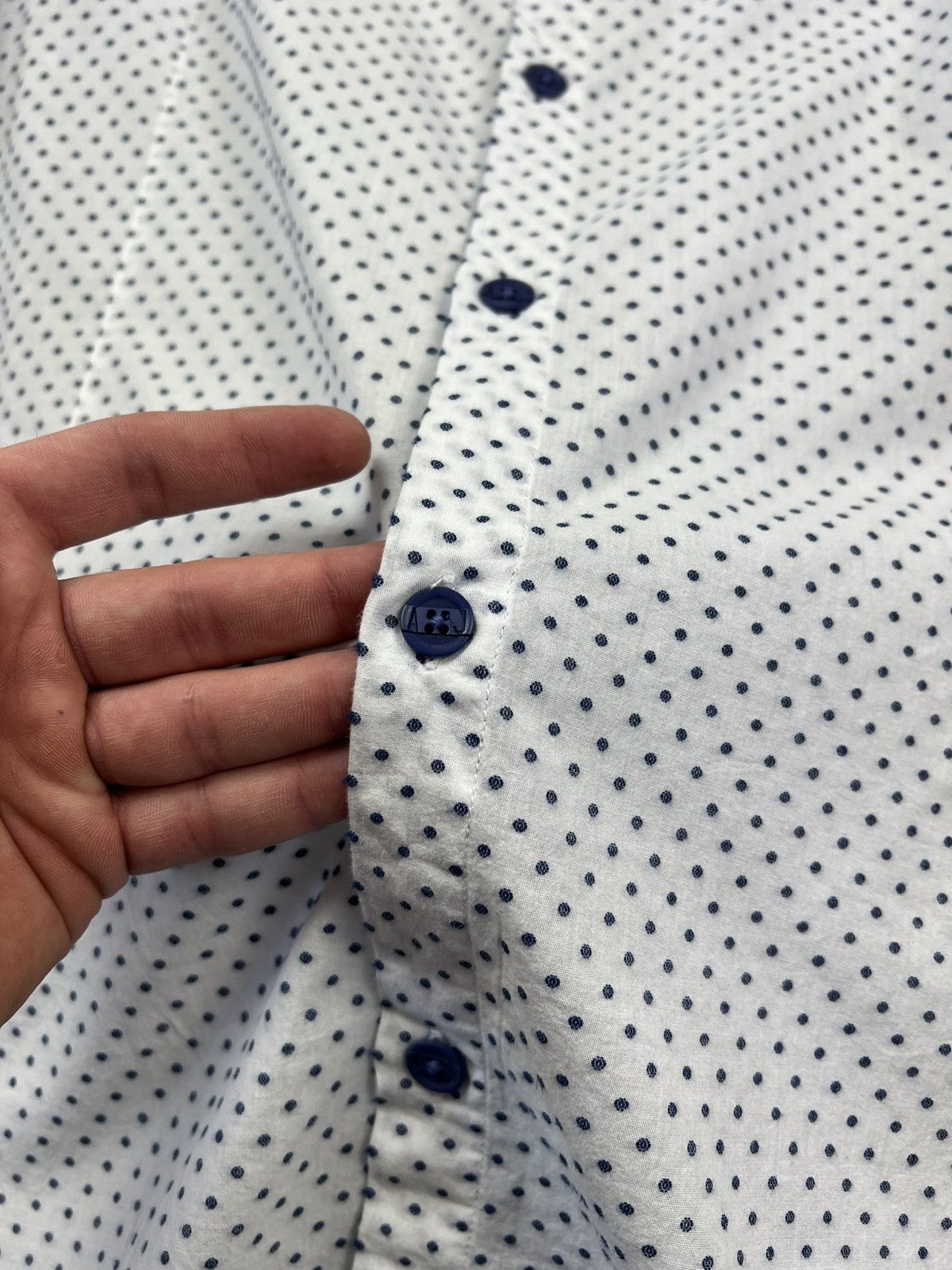 Armani Exchange × Designer Armani Exchange polka dot men’s shirt Size US M / EU 48-50 / 2 - 6 Thumbnail
