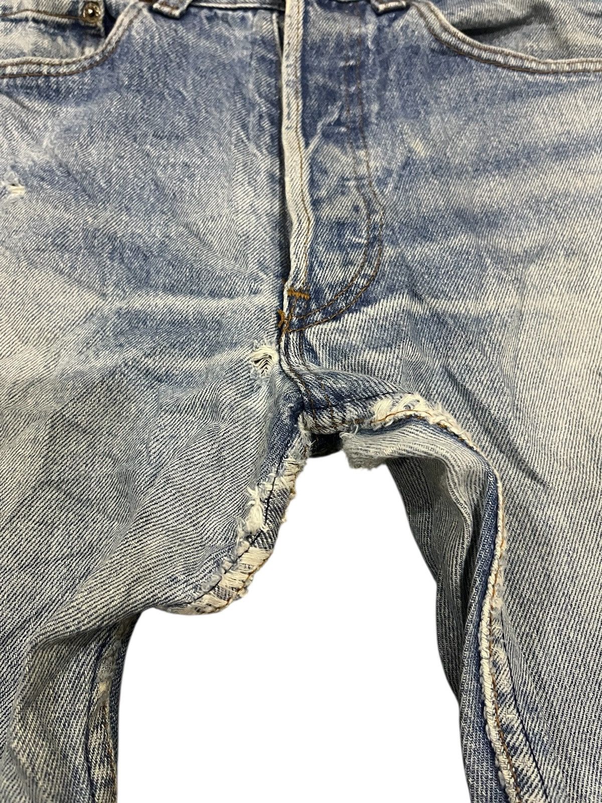 Levi's Vintage Clothing Vintage levis 501 denim rendem usa Size US 32 / EU 48 - 4 Thumbnail