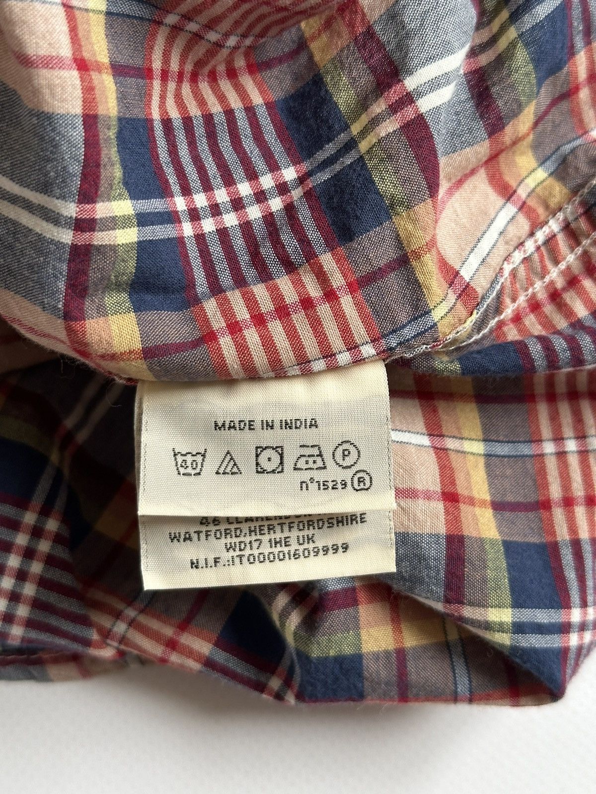 Ralph Lauren Ralph Lauren Denim & Supply Check Plaid Short Sleeve Shirt M Size US M / EU 48-50 / 2 - 8 Thumbnail