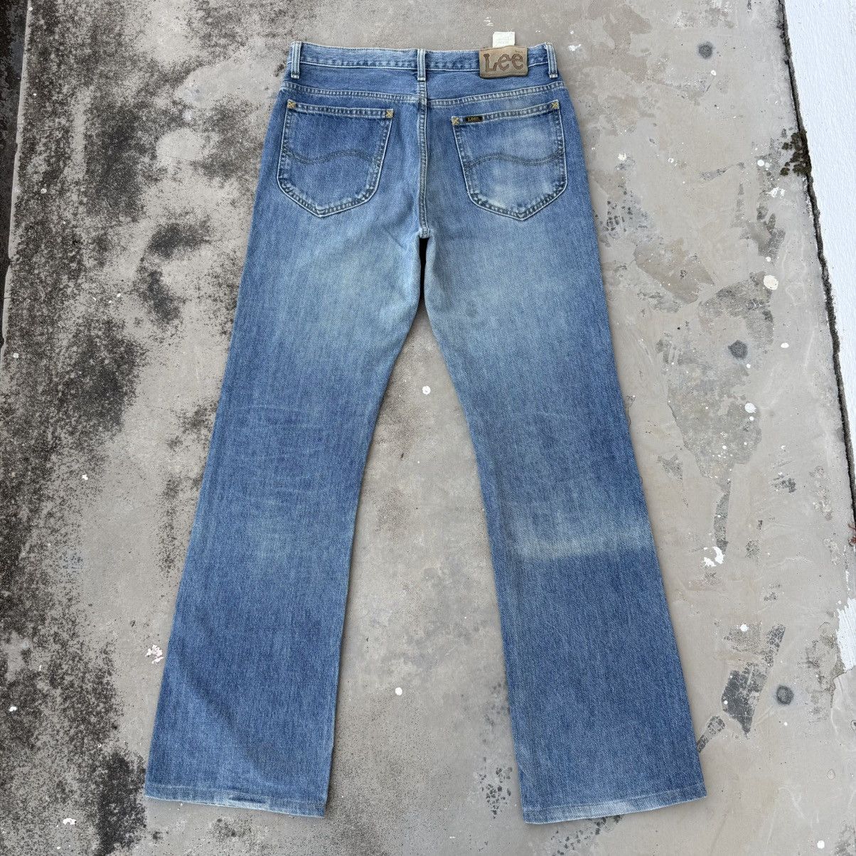 Lee W32 Vintage Lee Flare Denim Faded Jean Pants Size US 32 / EU 48 - 1 Thumbnail