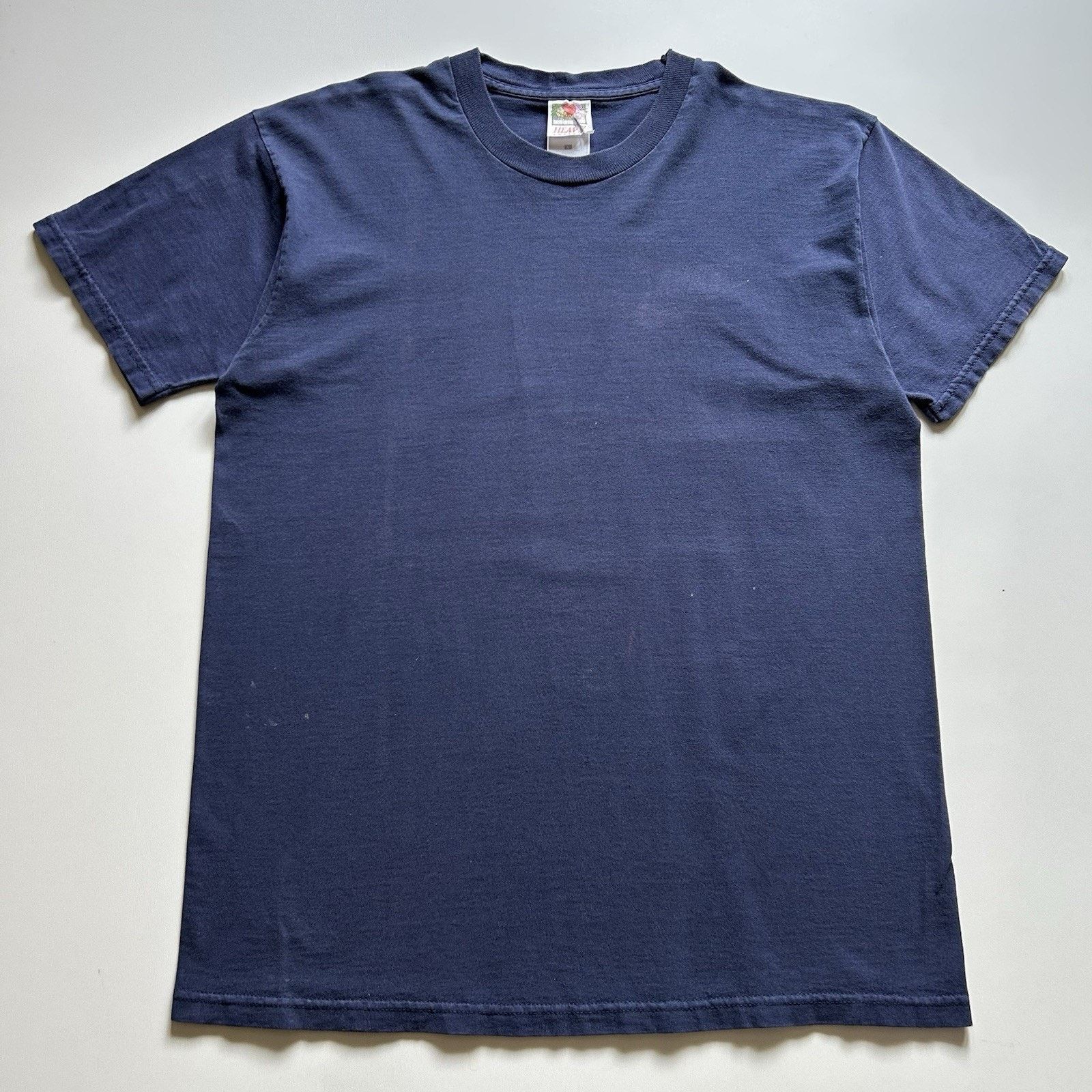 トップス 90s FRUIT OF THE LOOM BLANK TEE Vintage 90s Fruit of the Loom Golden Blend Pocket T-shirt