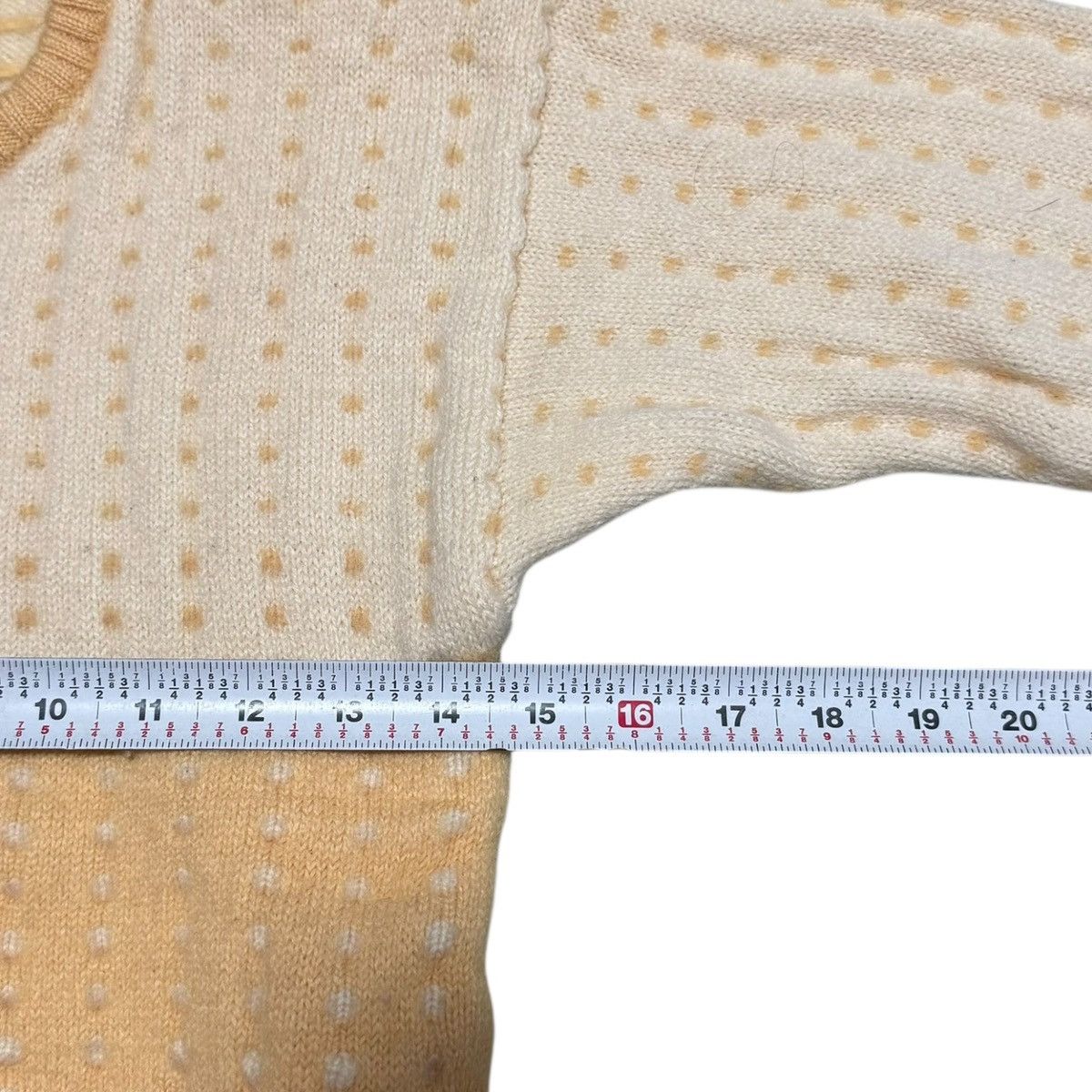 Vintage Vintage 70s Equinox Yellow Polka Dot Sweater Women’s XS Size XS / US 0-2 / IT 36-38 - 5 Thumbnail