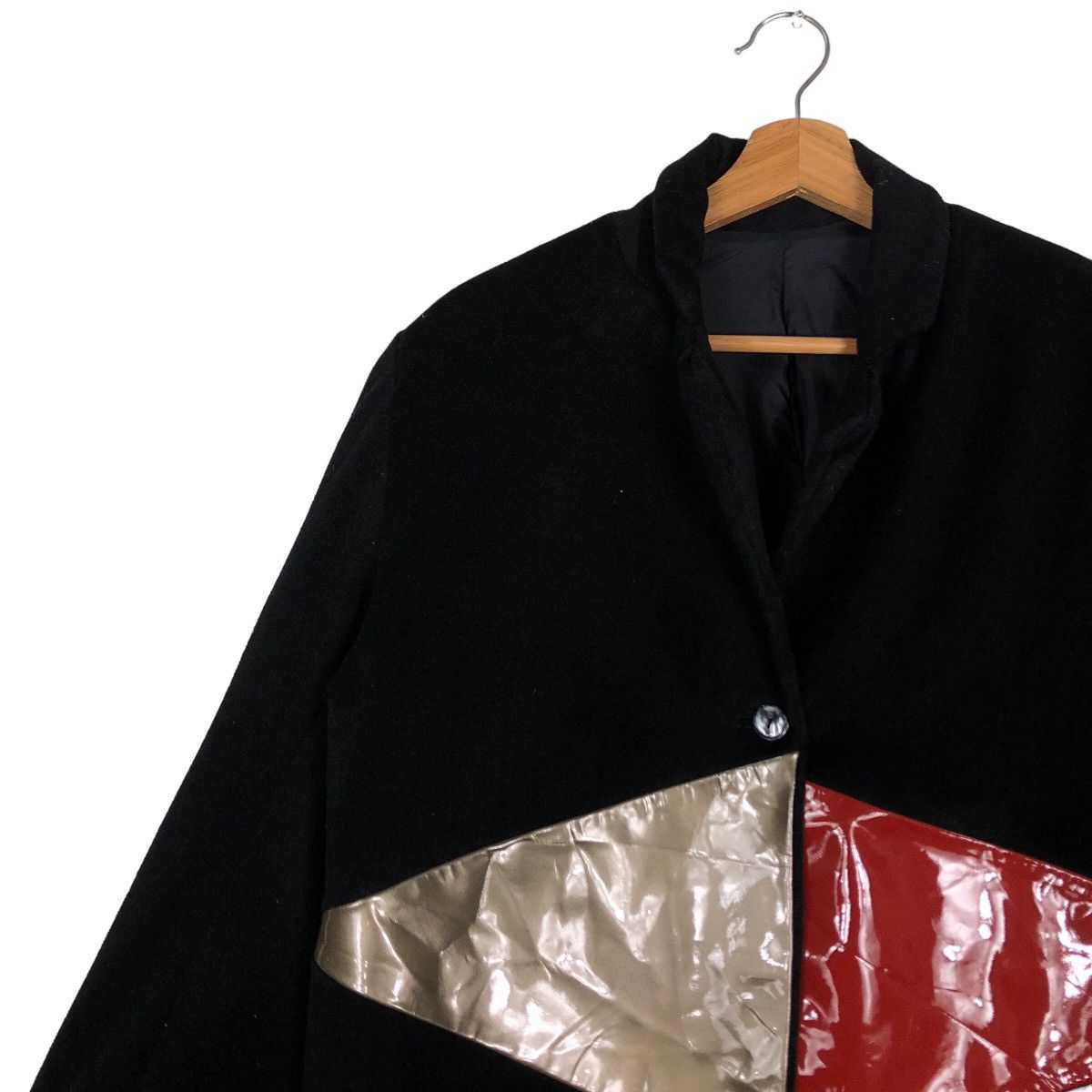 Japanese Brand 🔥Vtg Long Jacket Rare Design Inspire Yohji Yamamoto Japan Size US M / EU 48-50 / 2 - 8 Thumbnail