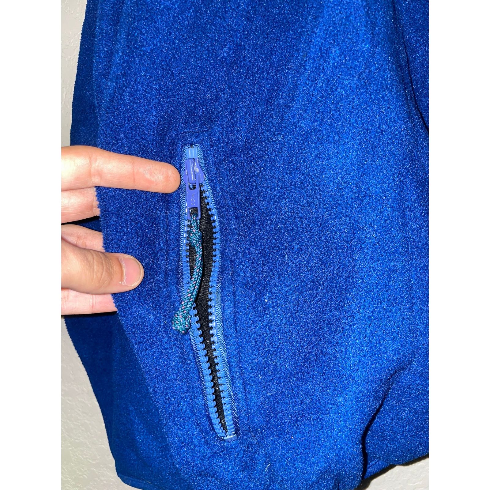 Rei Vintage REI Outdoor Gear Blue Full Zip Fleece Jacket VTG L Size US L / EU 52-54 / 3 - 5 Thumbnail