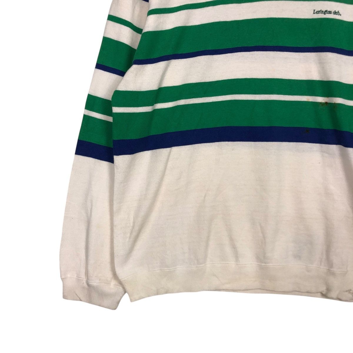 Vintage 🔥VINTAGE SWEATSHIRT STRIPED LEXINGTON CLUB ISSEY MIYAKE Size US M / EU 48-50 / 2 - 6 Thumbnail