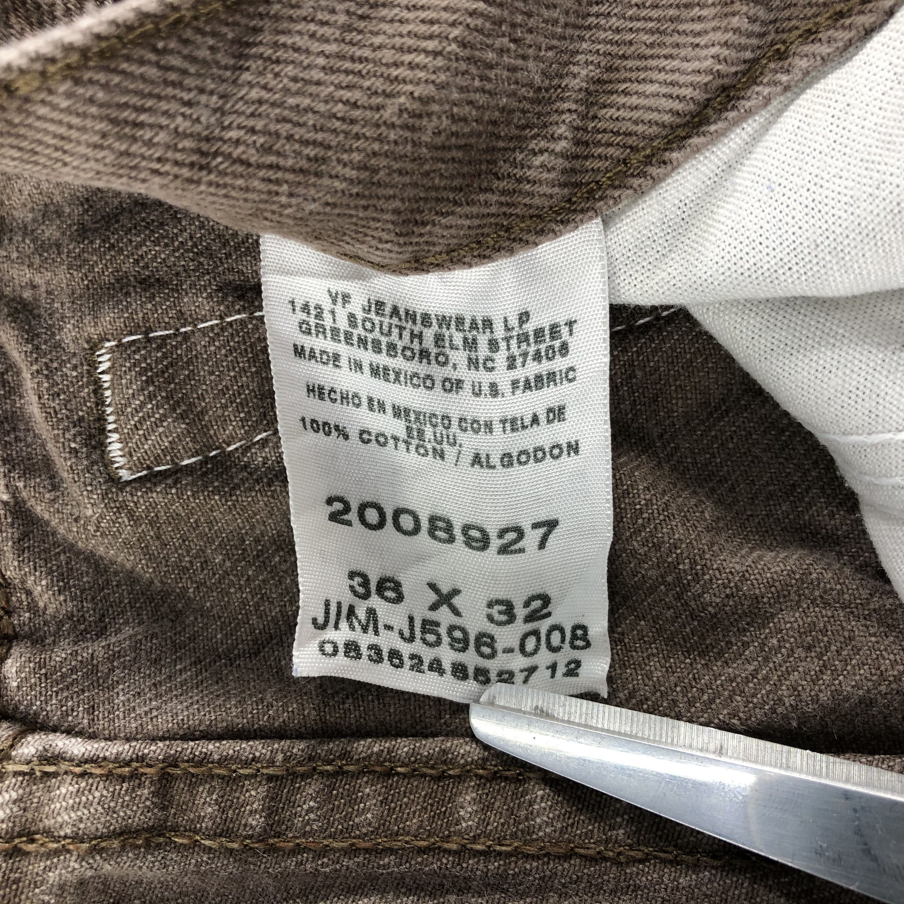 Lee Vintage Lee Jeans-J2474 Size US 35 - 12 Thumbnail