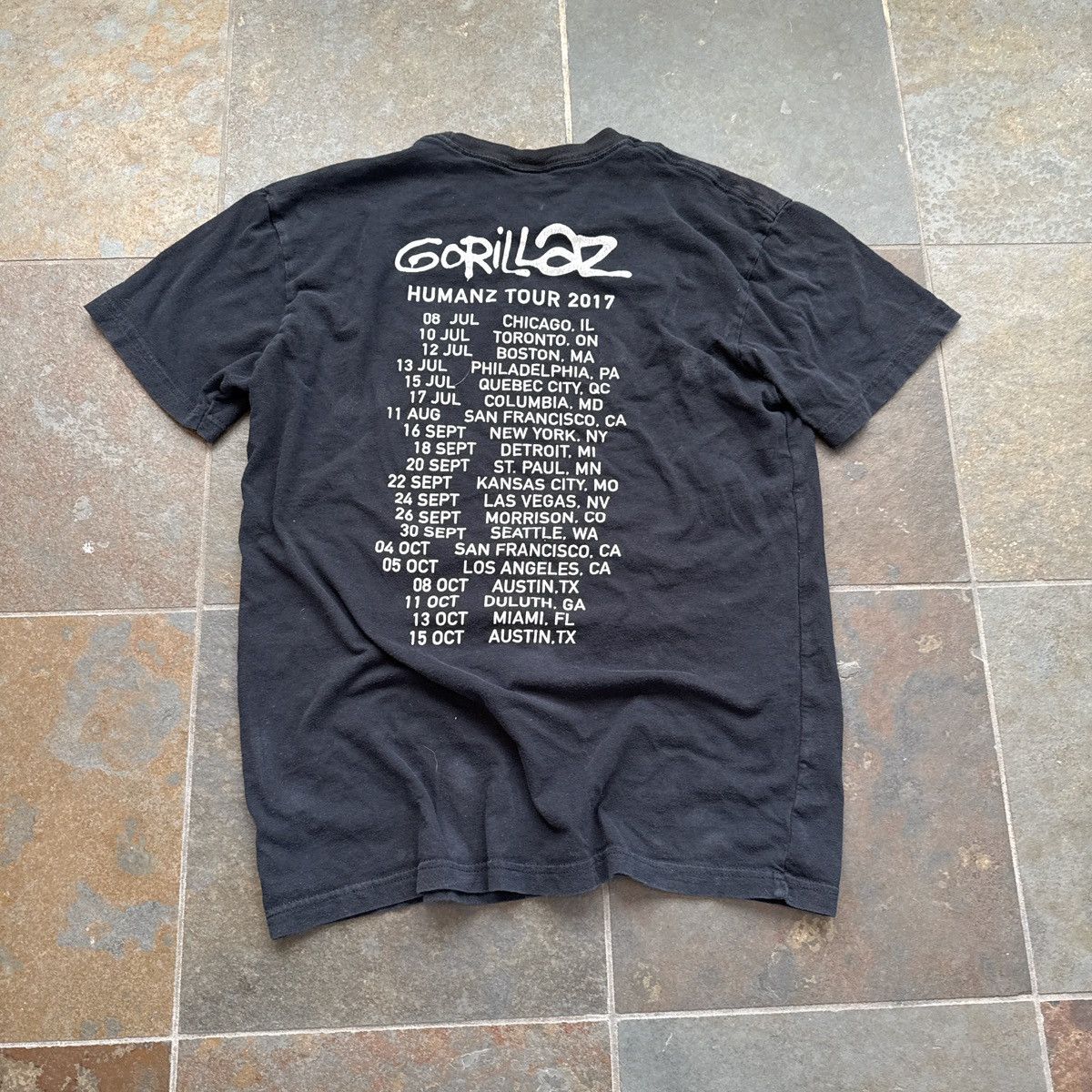 Vintage Gorillaz tour tee Size US S / EU 44-46 / 1 - 2 Thumbnail