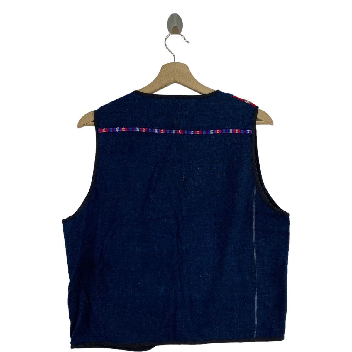 Japanese Brand SASHIKO BORO Patches Multi Color Japanese Brand Vest Size US S / EU 44-46 / 1 - 4 Thumbnail