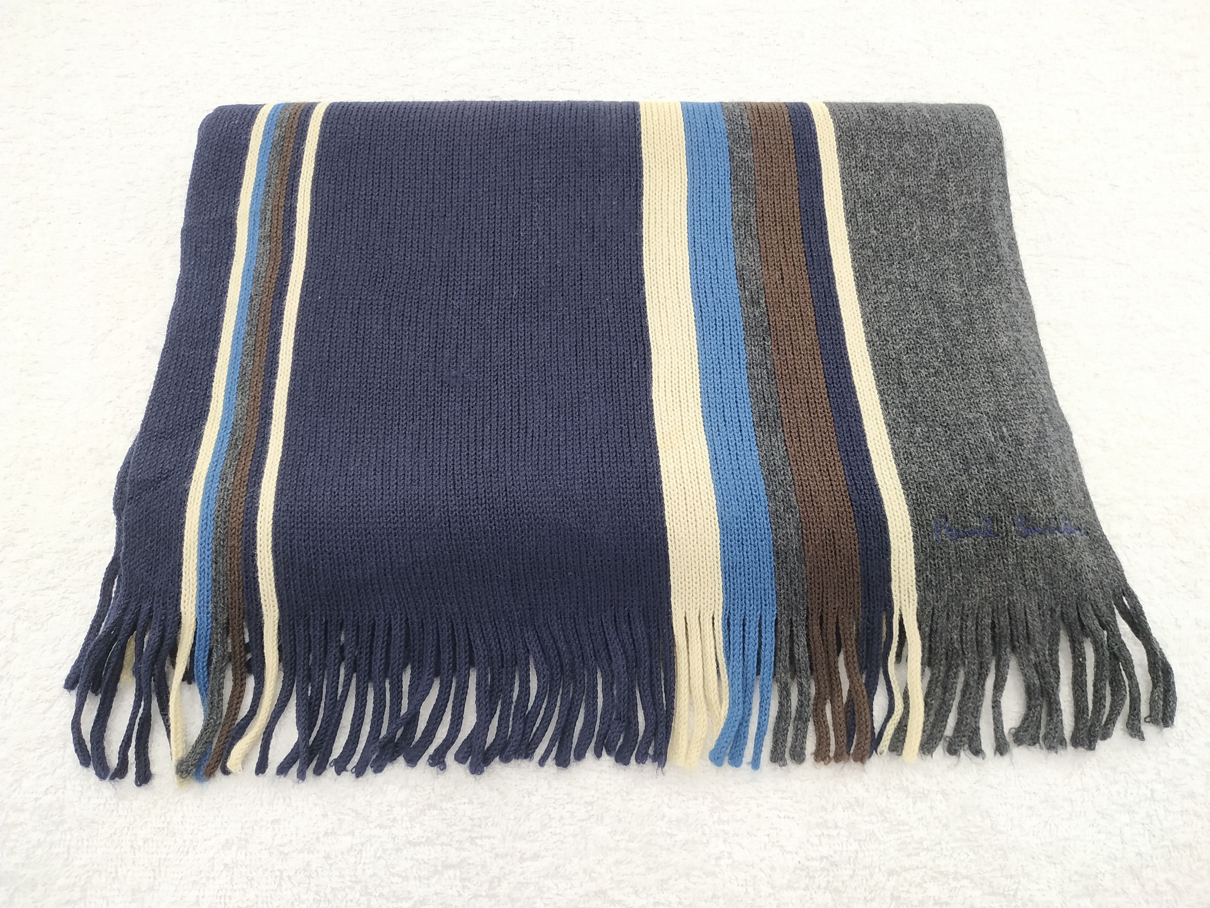 Paul Smith Vintage Paul Smith Scarf/Muffler/Neckwear MF399 Size ONE SIZE - 3 Thumbnail